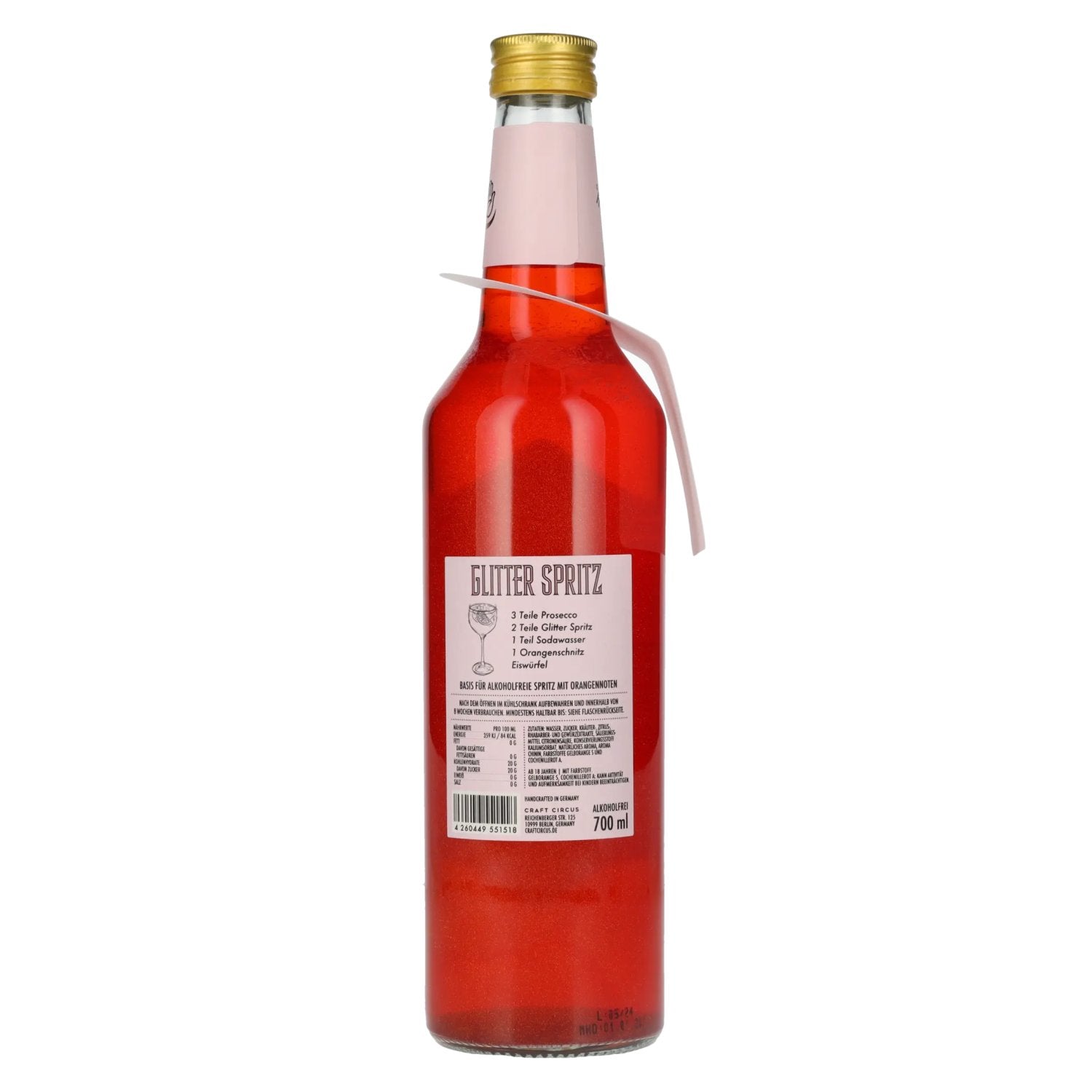 Glitter Spritz Aperitivo alkoholfrei 0,7l