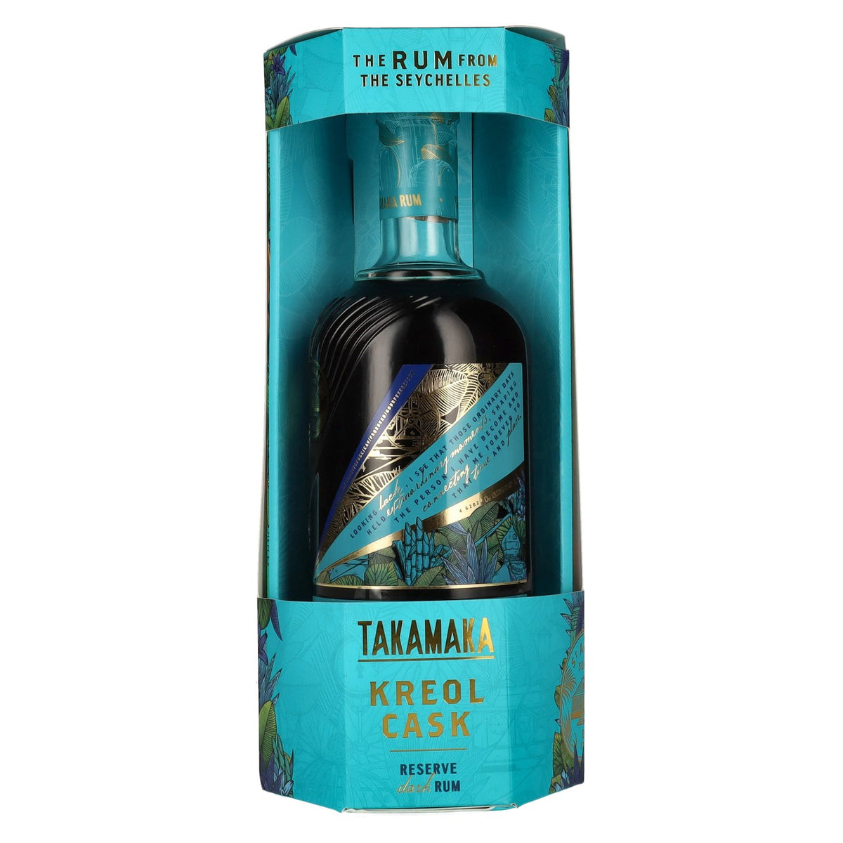 Takamaka KREOL CASK Reserve Dark Rum 40,3% Vol. 0,7l in Geschenkbox