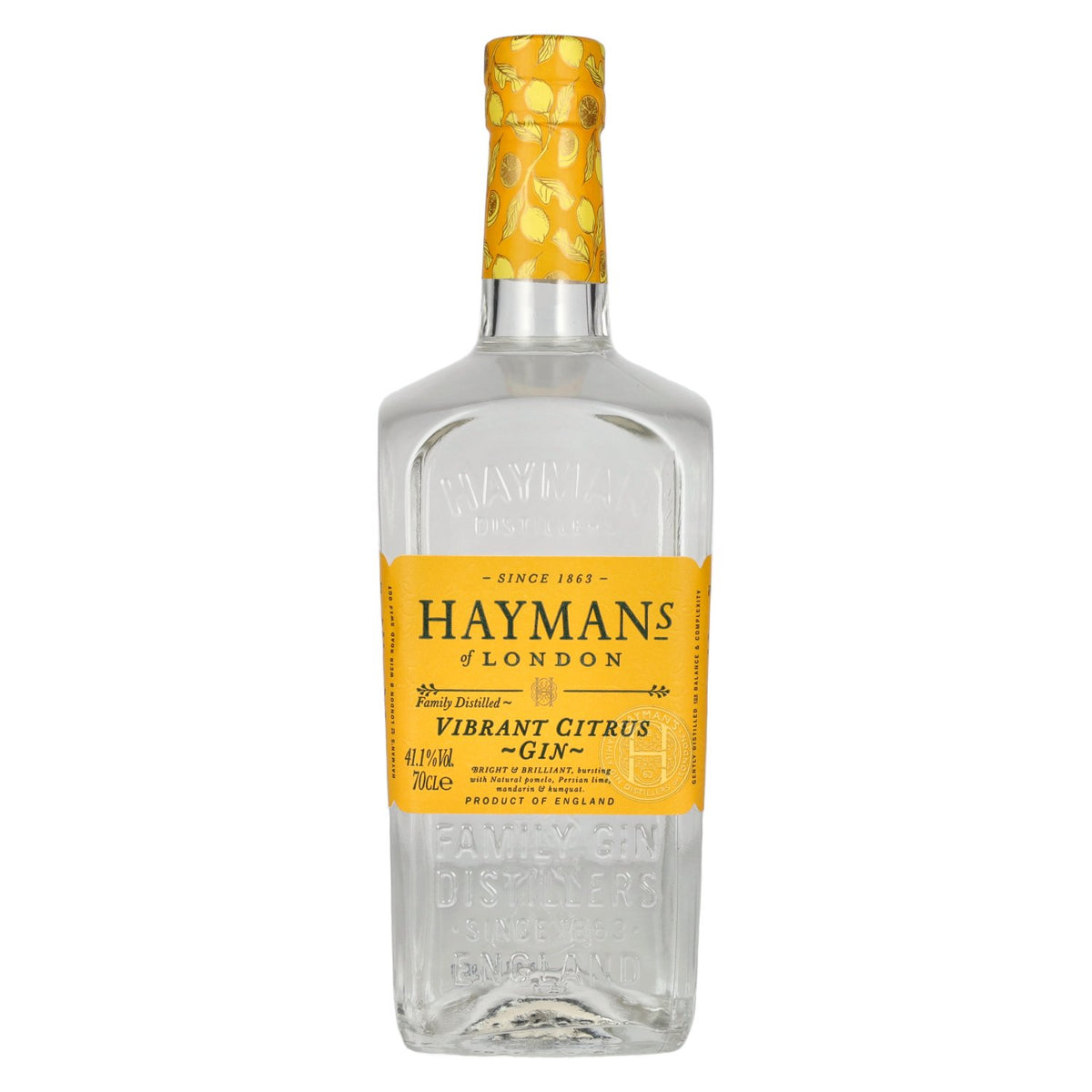 Hayman's of London VIBRANT CITRUS GIN 41,1% Vol. 0,7l