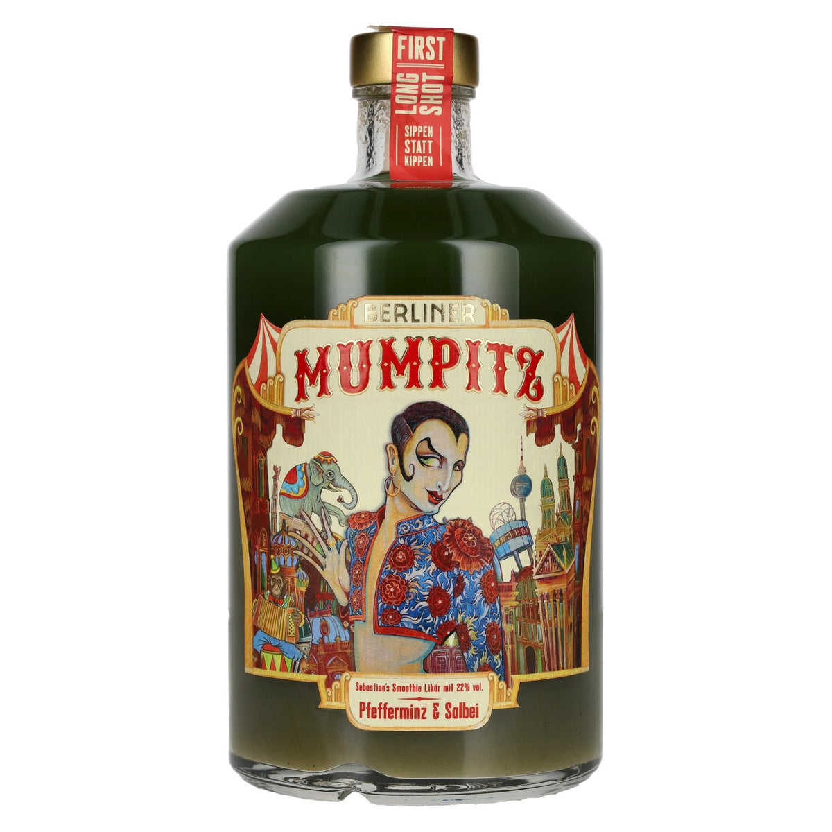 Berliner Mumpitz Peppermint &amp; Sage 22% vol. 0.7 l