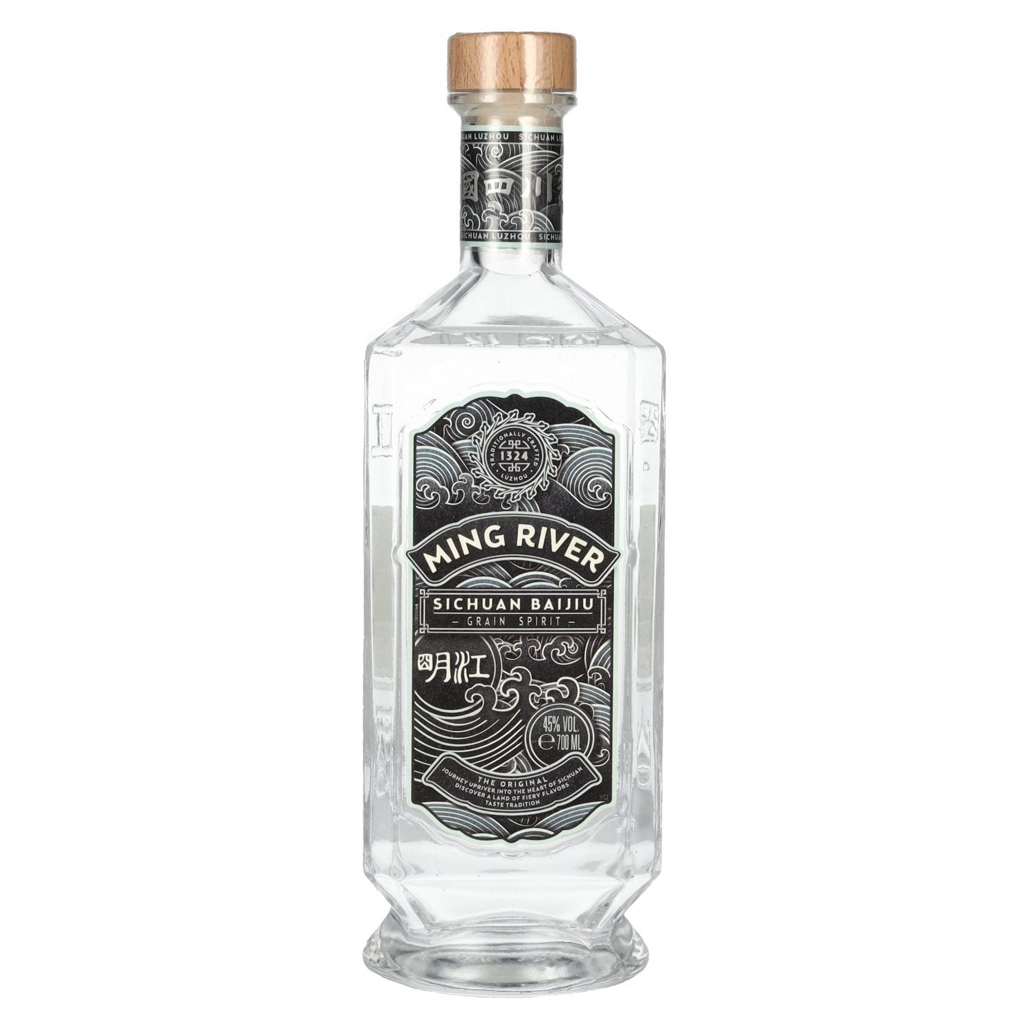 Ming River Sichuan Baijiu Grain Spirit 45% Vol. 0,7l