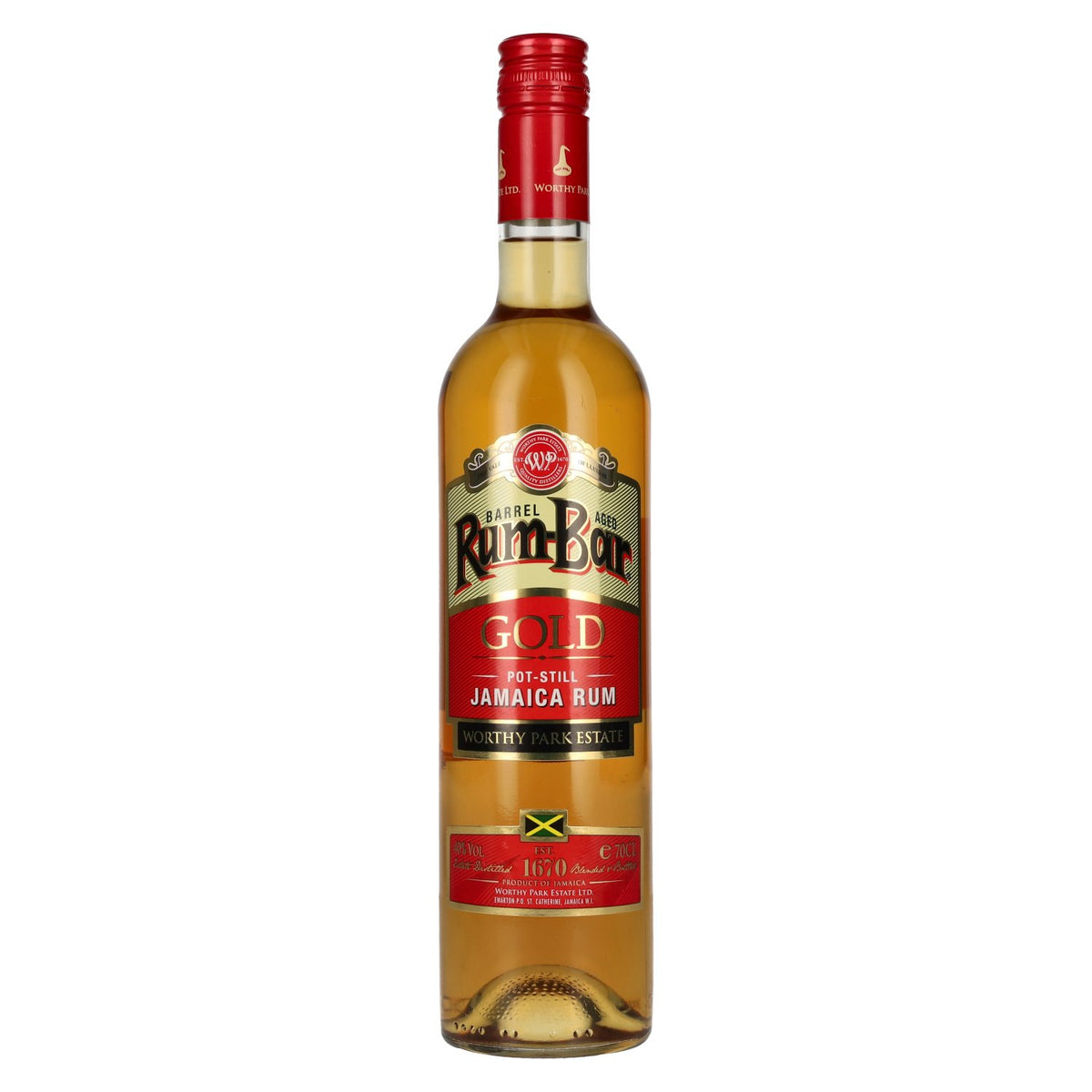 Rum-Bar Worthy Park Estate GOLD Jamaica Rum 40% Vol. 0.7L