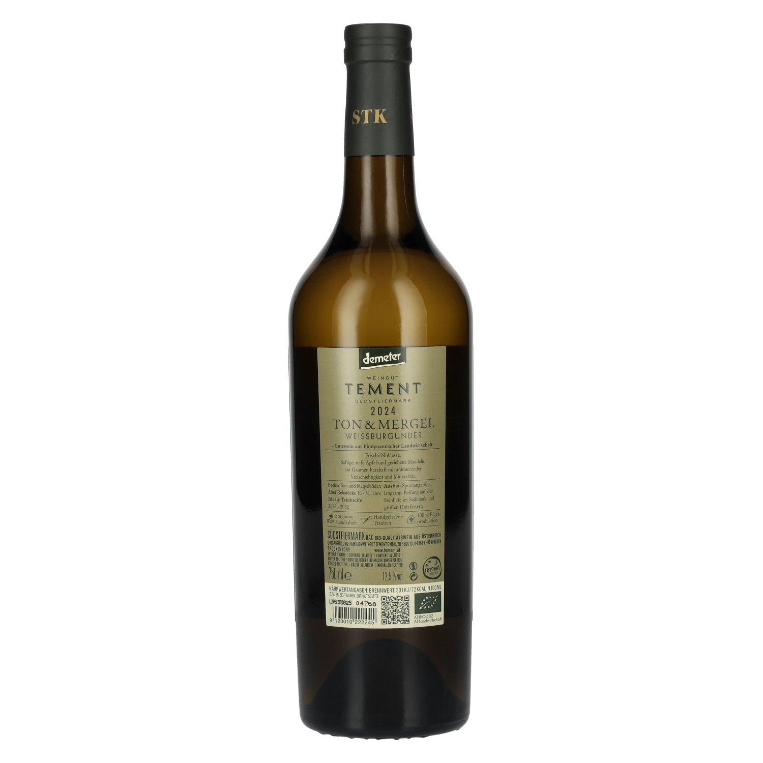 Tement Pinot Blanc Clay & Marl South Styria DAC 2024 12.5% Vol. 0.75l