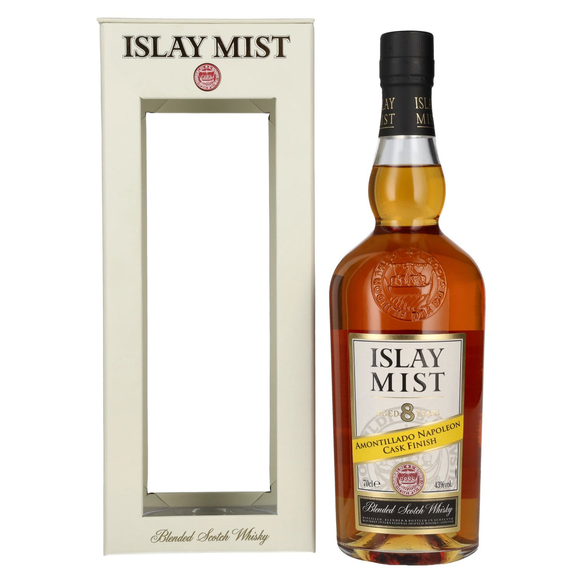 Islay Mist 8 Years Old Blended Scotch Whisky 43% Vol. 0.7L in Gift Box