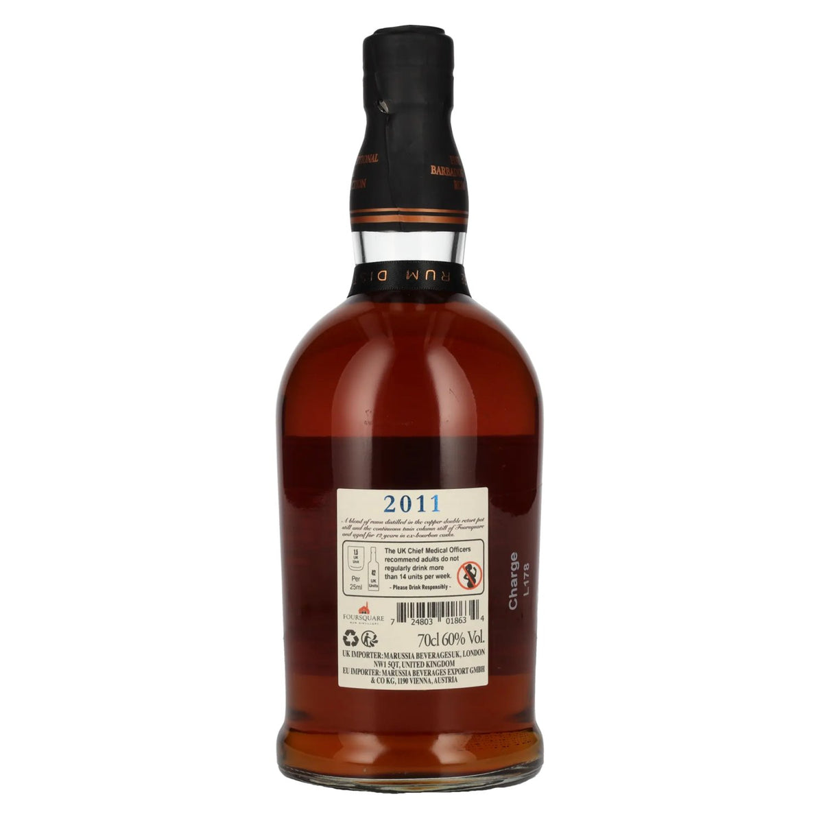 Foursquare 12 Years Old Exceptional Cask SELECTION MARK XXIV 2011 60% Vol. 0.7l