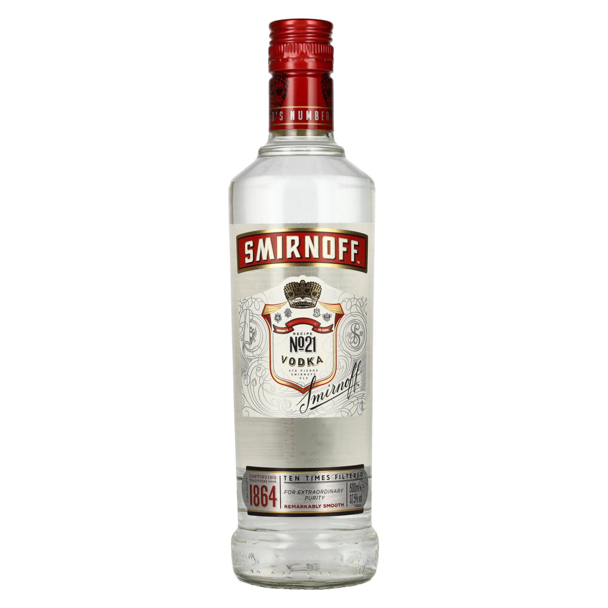Smirnoff No. 21 Vodka 37.5% vol. 0.5 l