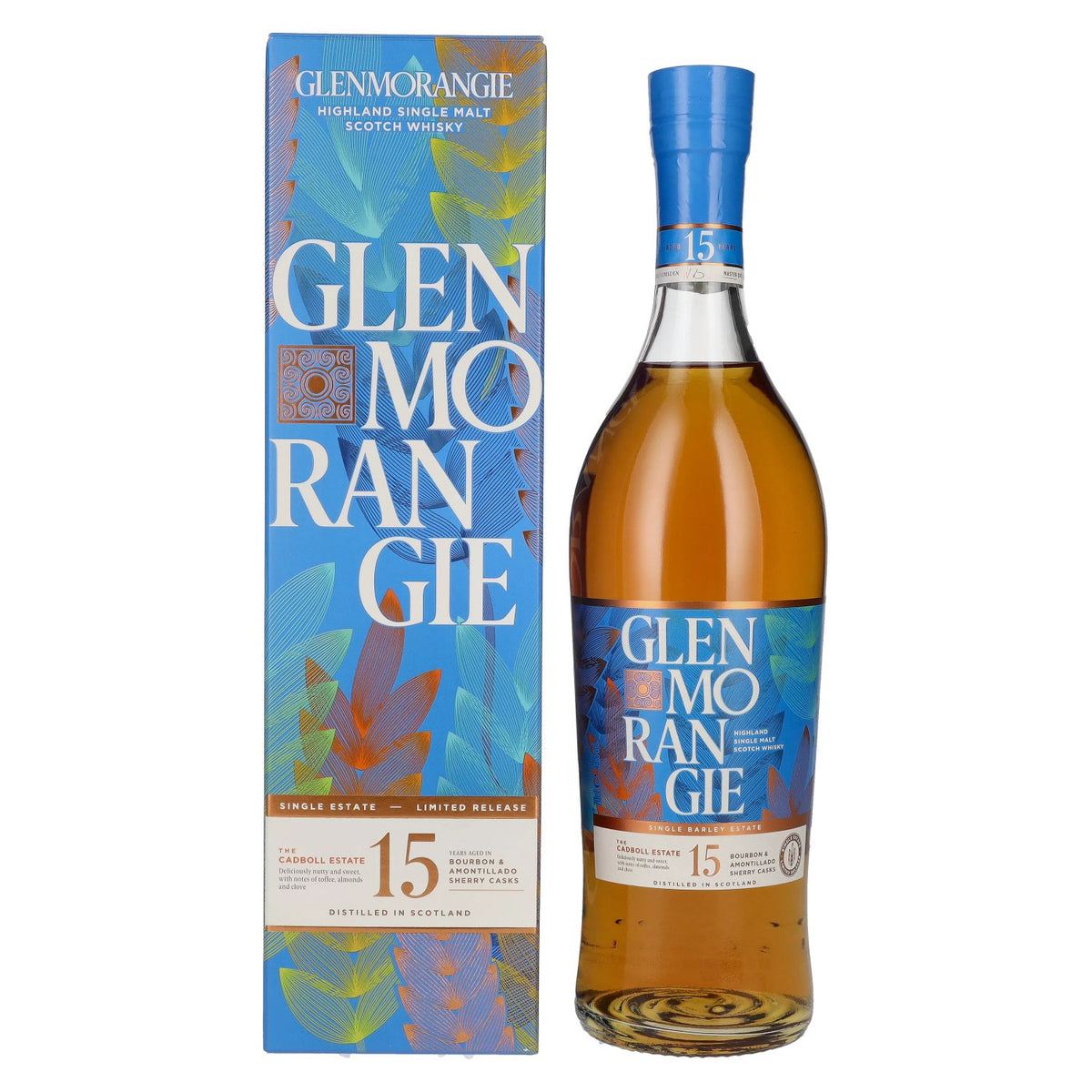 Glenmorangie 15 Years Old The Cadboll Estate Limited Release 43% Vol. 0.7l in gift box