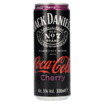 Jack Daniel's No. 7 Whisky &amp; Coca Cola CHERRY 5% ABV 0.33l can (deposit)