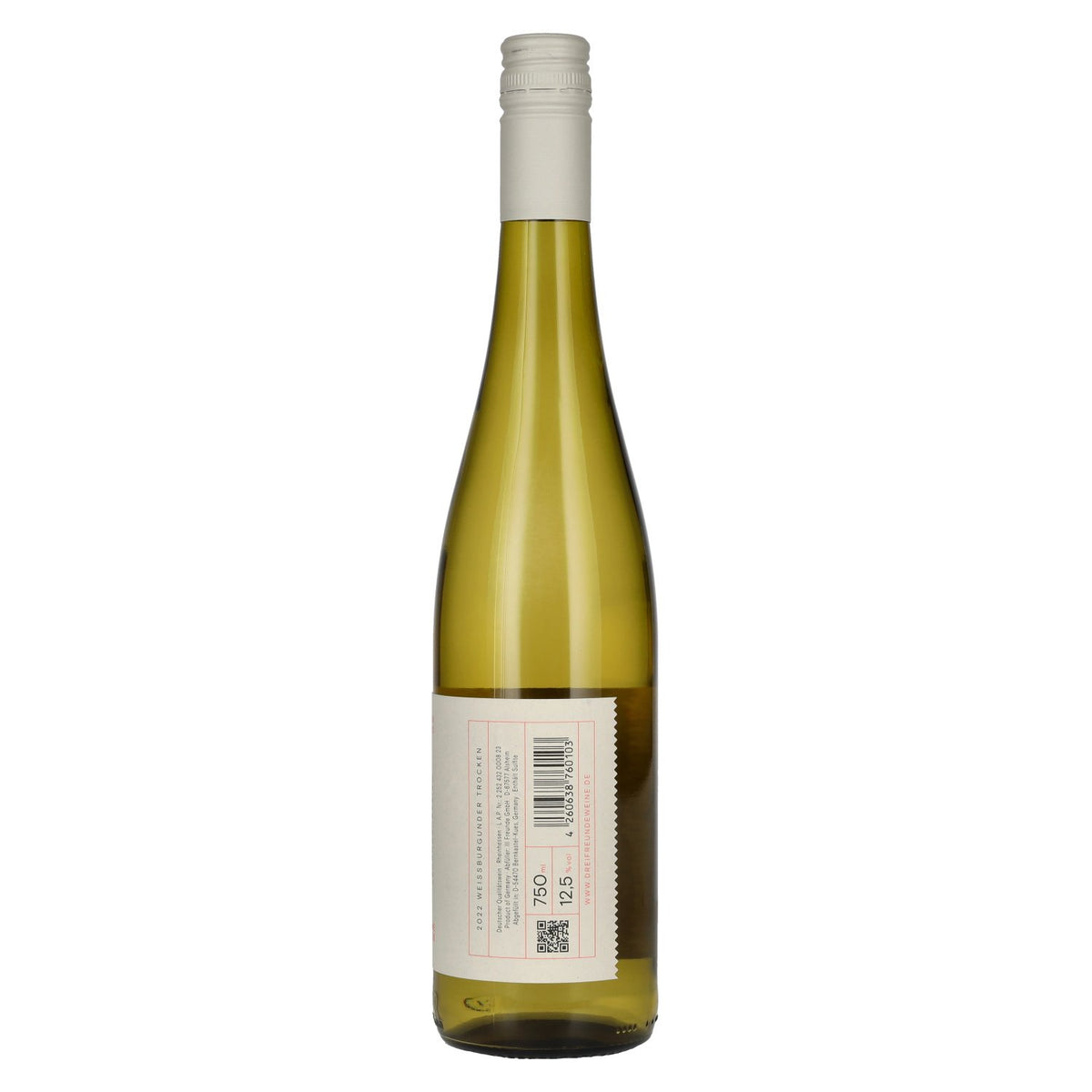 III Freunde Pinot Blanc 2022 12.5% ABV 0.75l