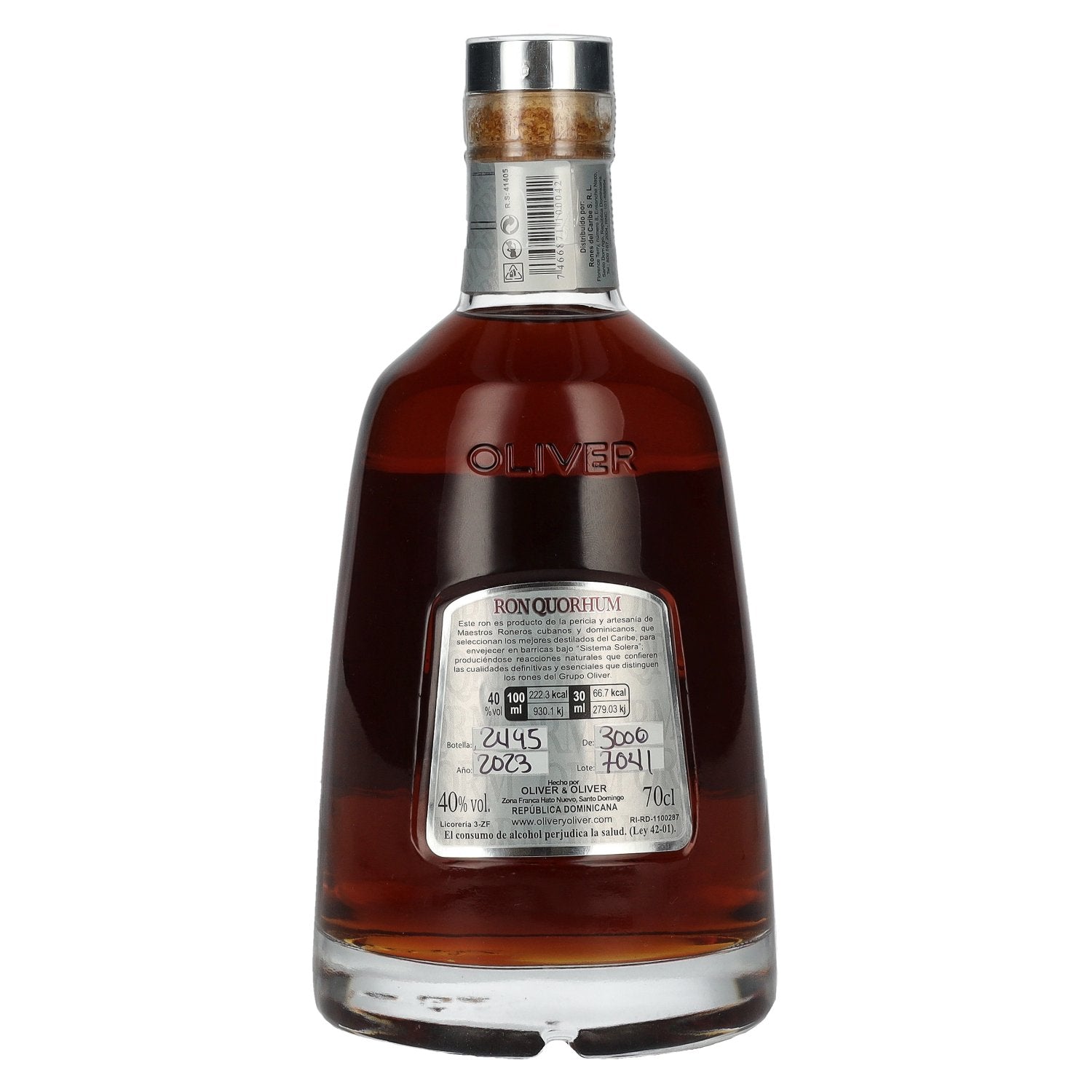 Ron Quorhum 30 Aniversario Old Vintage Rum 40% Vol. 0,7l in Geschenkbox