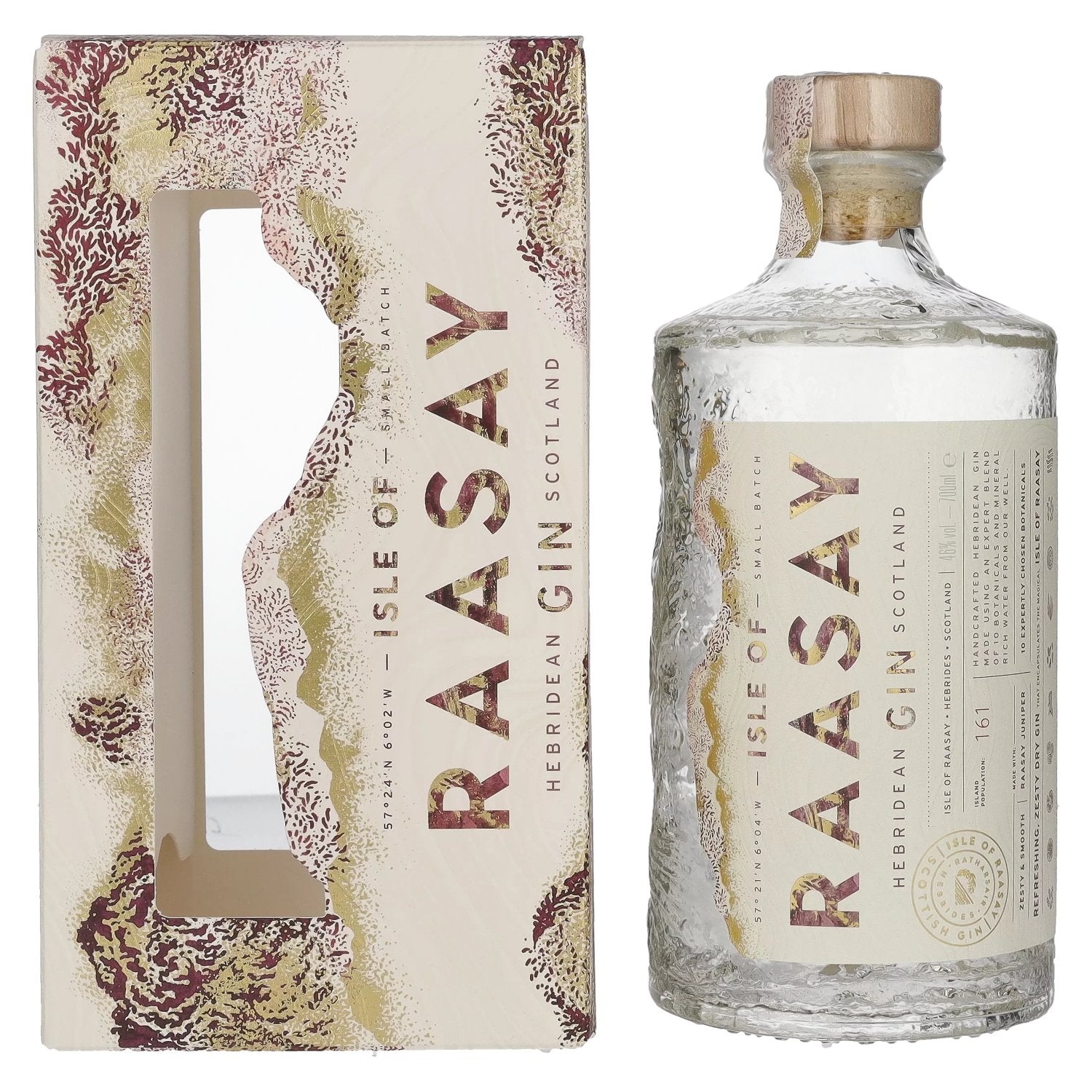 Isle of RAASAY Hebridean Gin 46% Vol. 0.7l in Gift Box