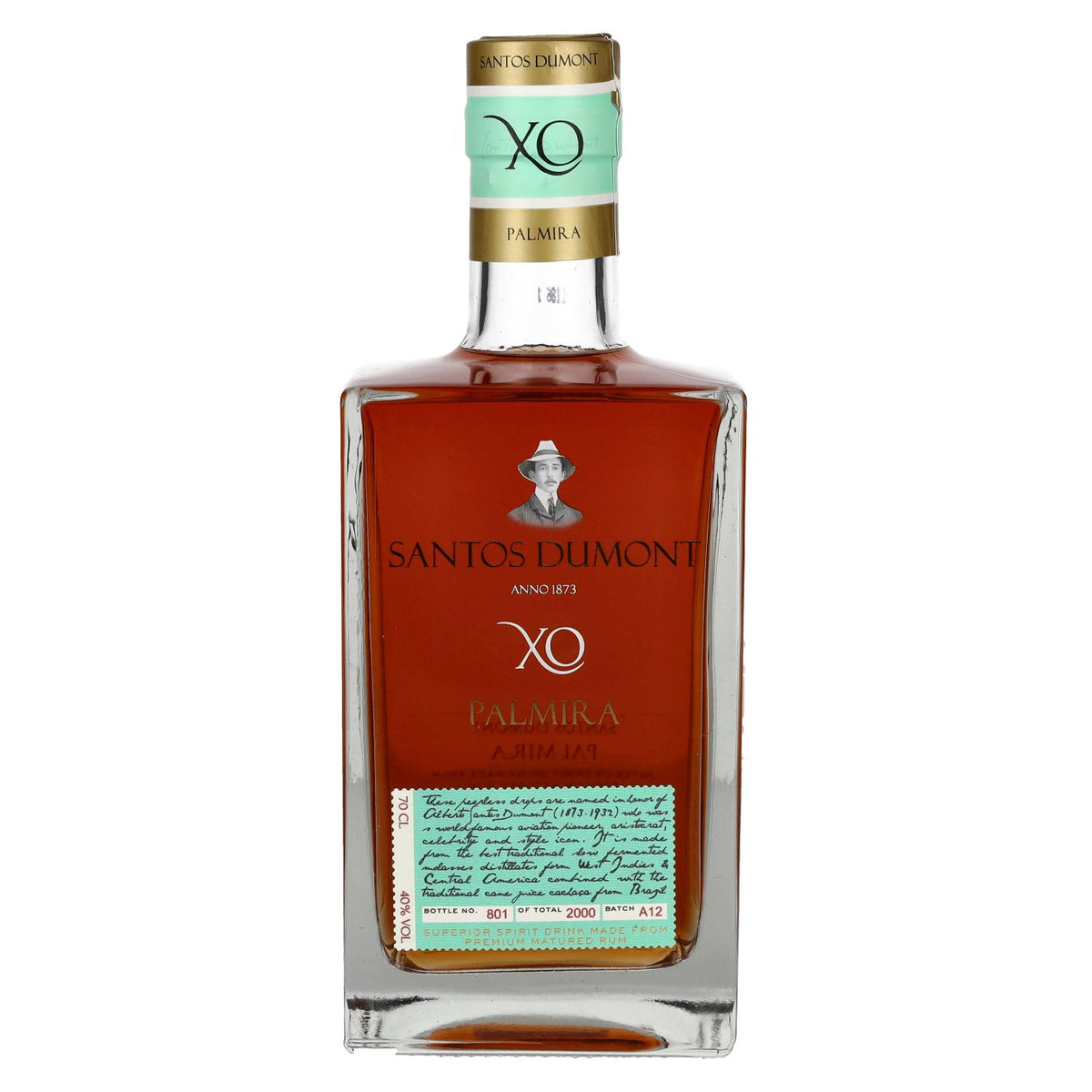 Santos Dumont XO Palmira Superior Spirit Drink 40% Vol. 0.7l