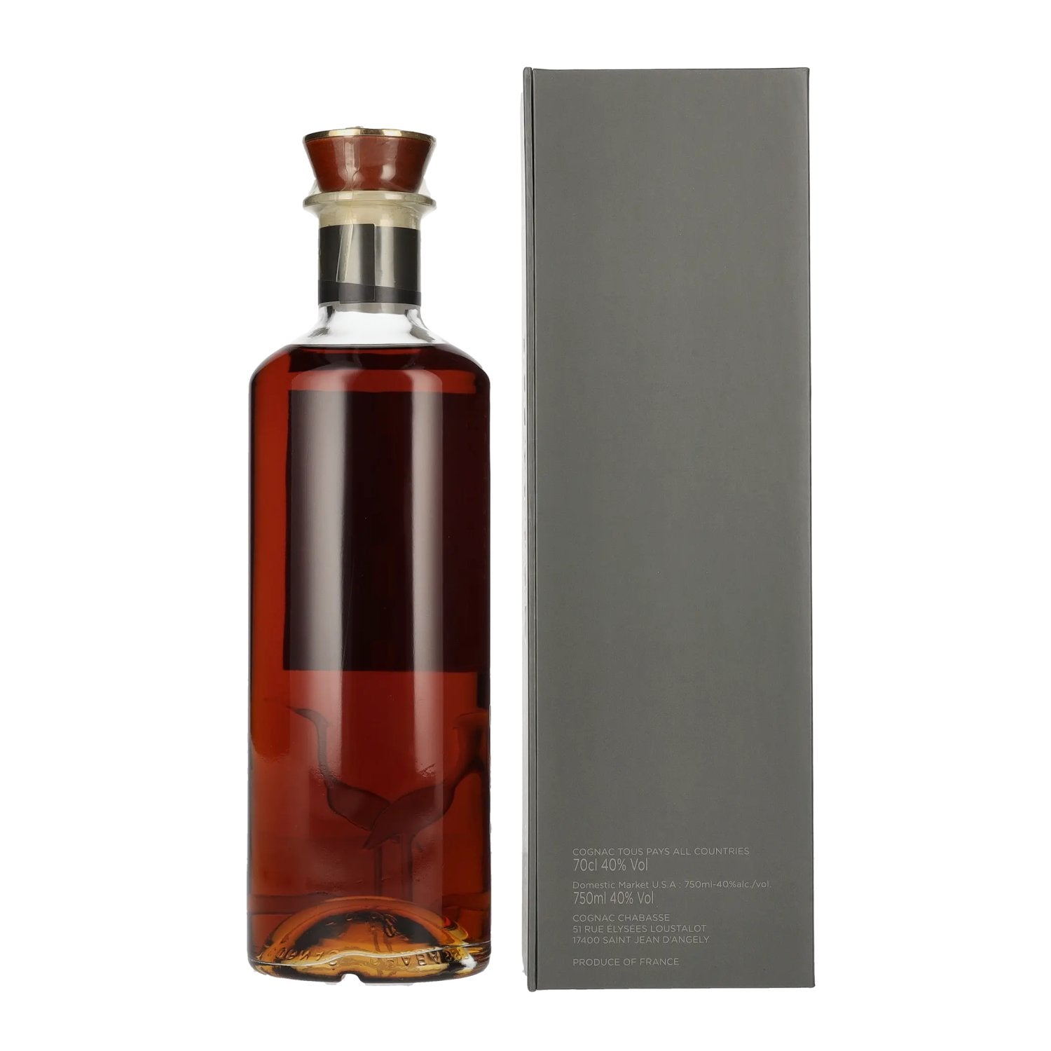 Chabasse XO EXCEPTION Cognac 40% Vol. 0.7L in gift box