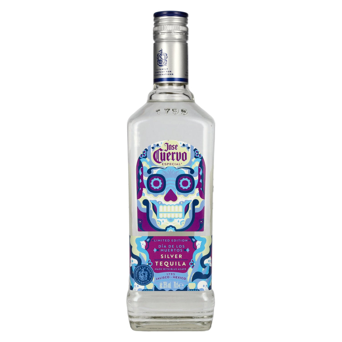 José Cuervo Especial Silver Tequila DÍA DE LOS MUERTOS Limited Edition 35% ABV 0.7l