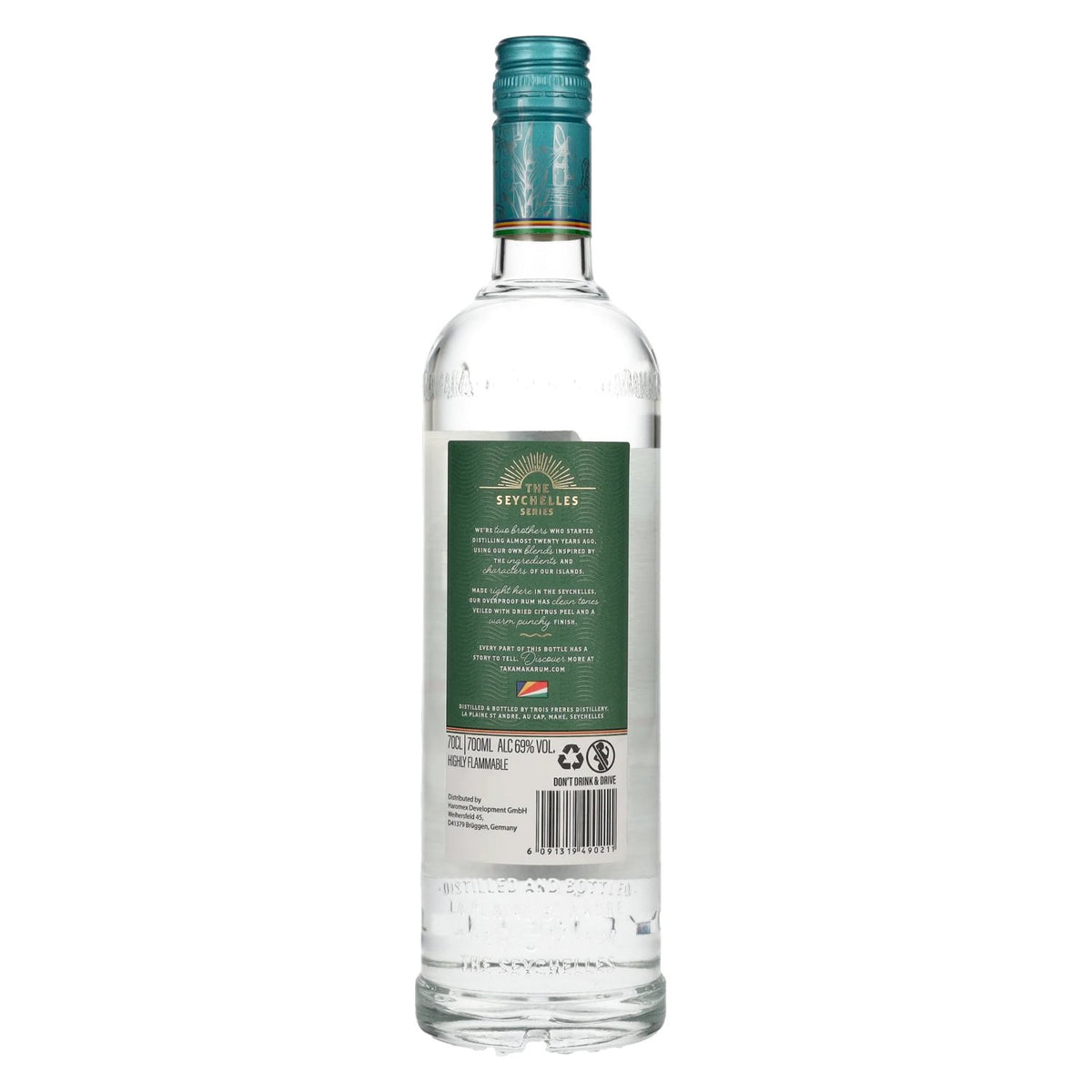 Takamaka OVERPROOF RUM 69% Vol. 0.7l