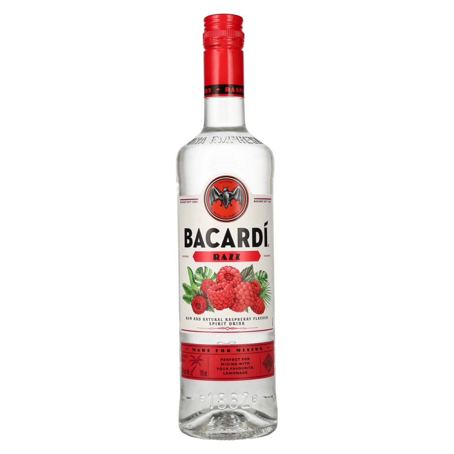 Bacardi Razz Raspberry Spirit Drink 27% Vol. 0.7l