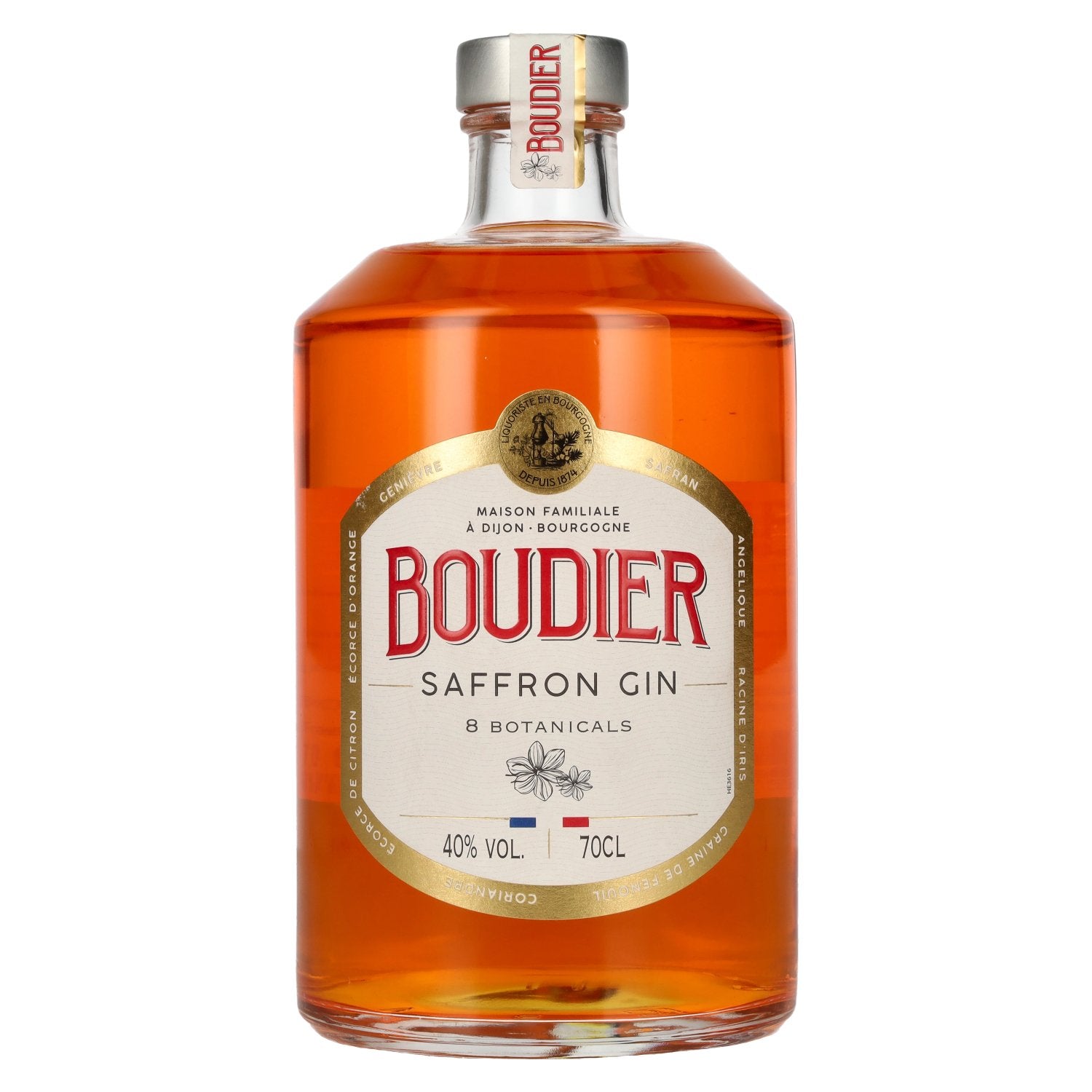 Boudier Saffron Gin 40% Vol. 0.7l
