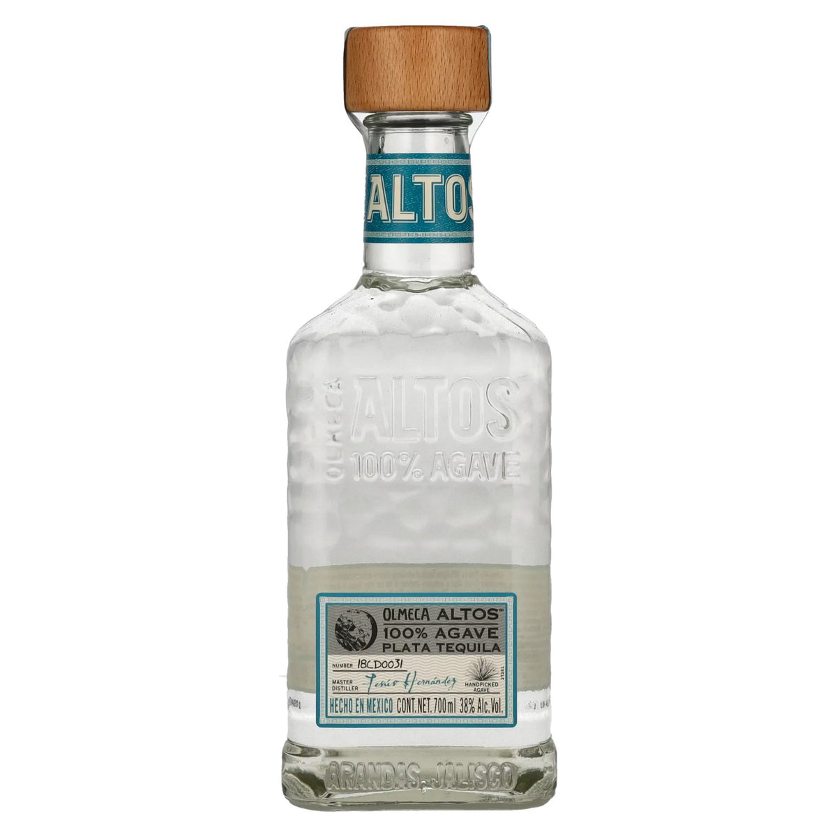 Olmeca Altos Tequila Plata 100% Agave 38% Vol. 0.7l