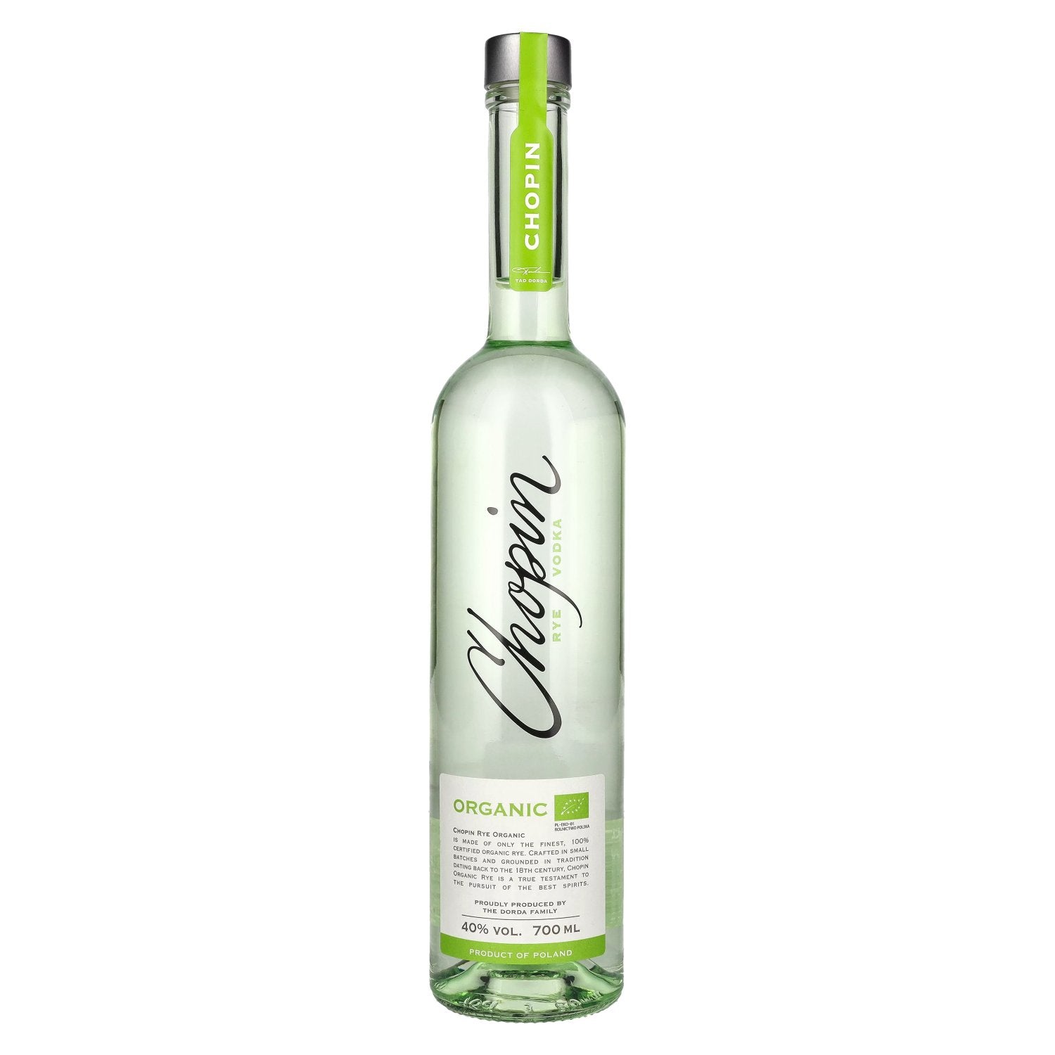 Chopin Organic Rye Vodka Organic 40% Vol. 0.7l