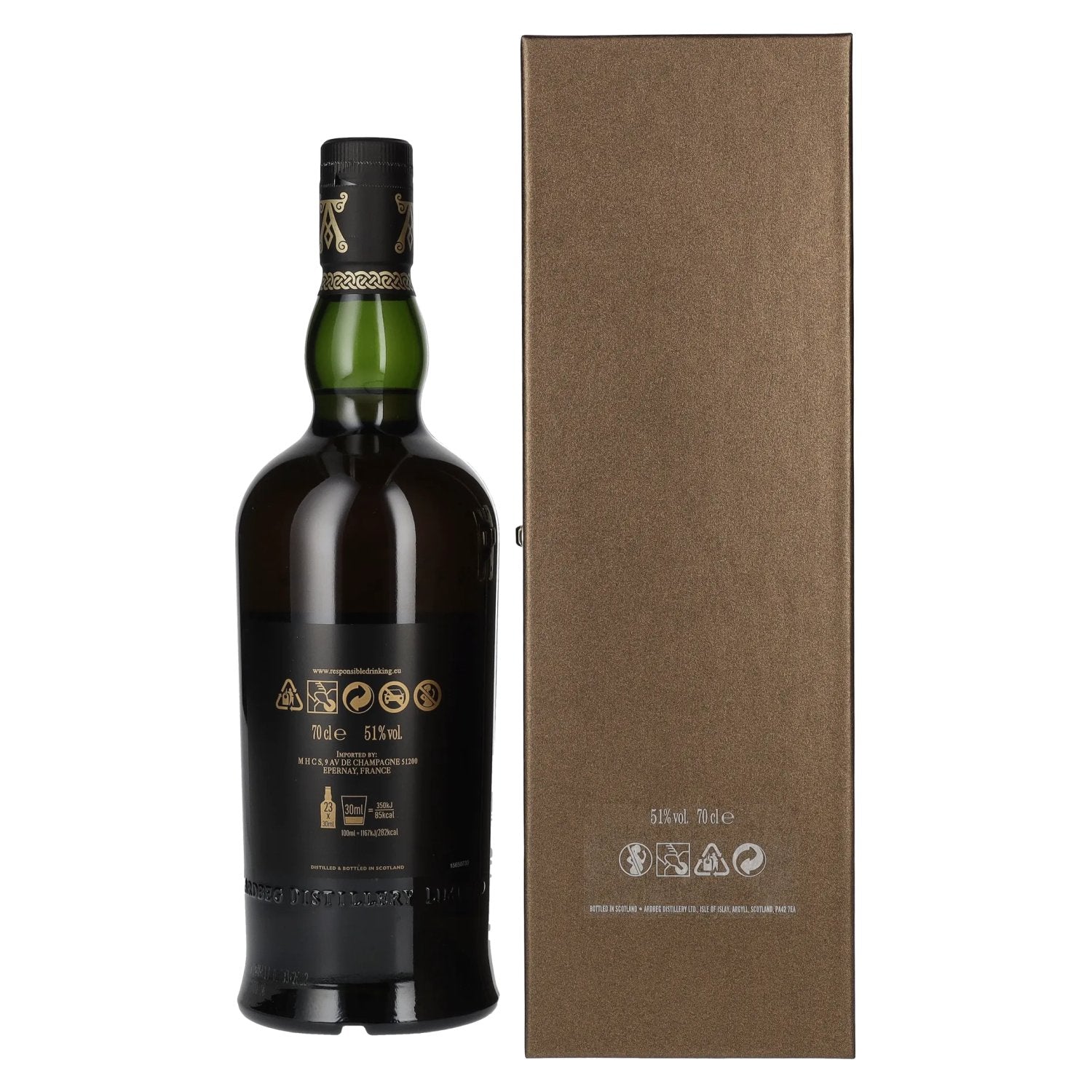 Ardbeg 21 Years Old The Ultimate Private Single Cask Whisky 51% Vol. 0.7l in Gift Box