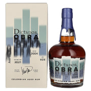 Dictador OBRA VINTAGE 19 Years Old AMERICAN OAK CASK Rum 2004 40% Vol. 0,7l in Geschenkbox