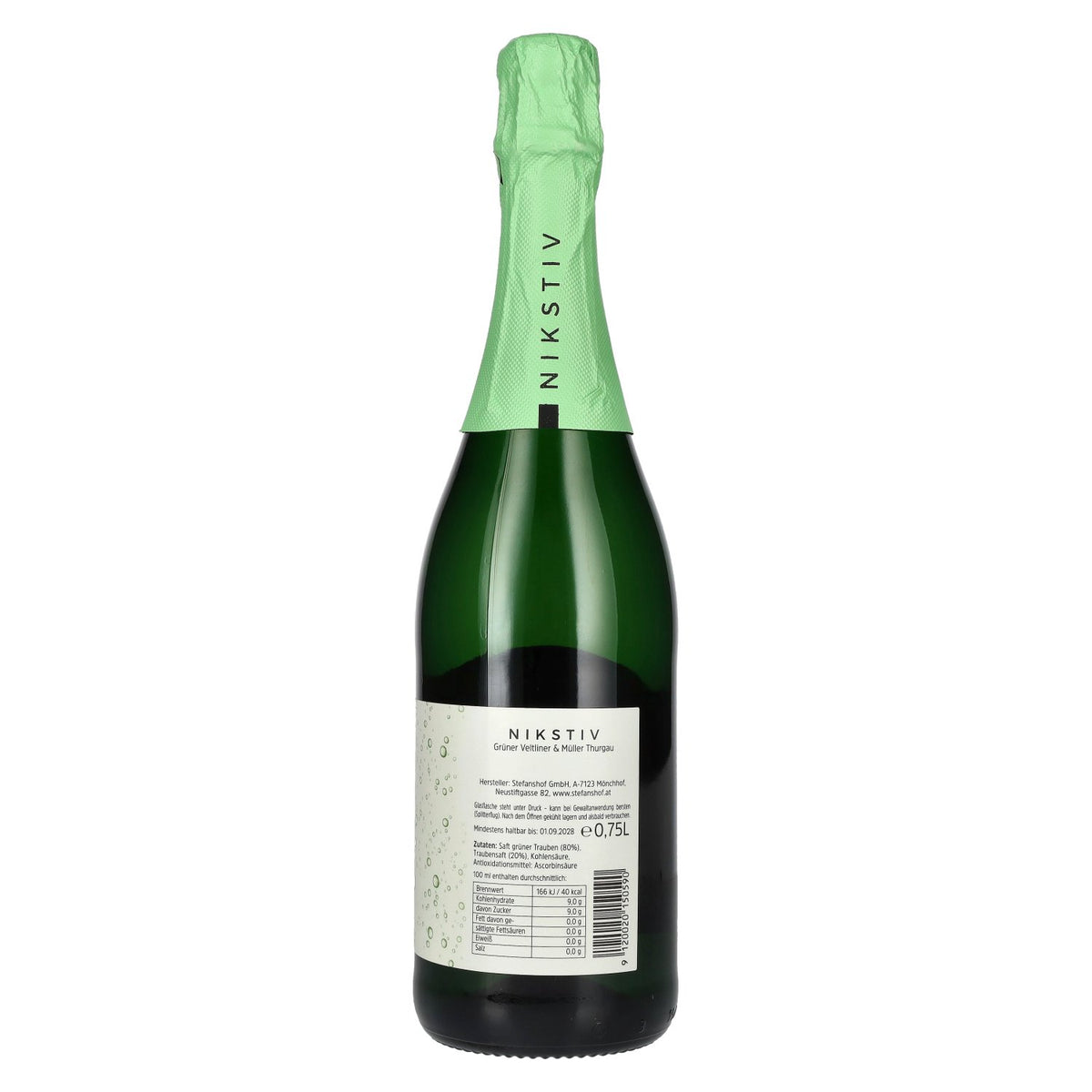 NikStiv Grüner Veltliner &amp; Müller Thurgau, non-alcoholic, 0.75 l