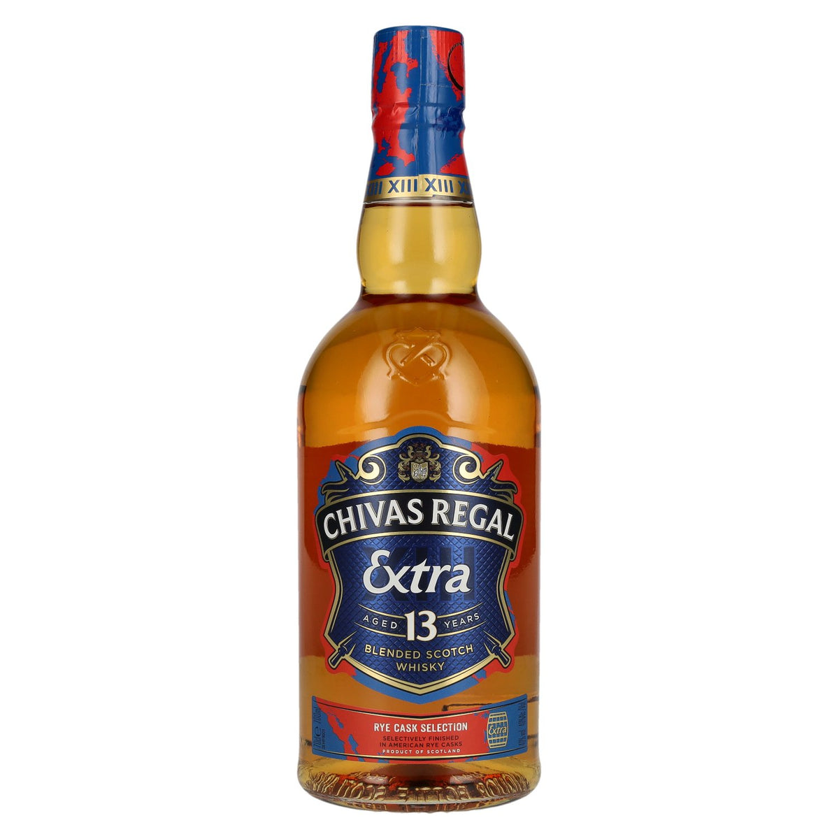 Chivas Regal EXTRA 13 Years Old AMERICAN RYE CASKS Finish 40% ABV 0.7l