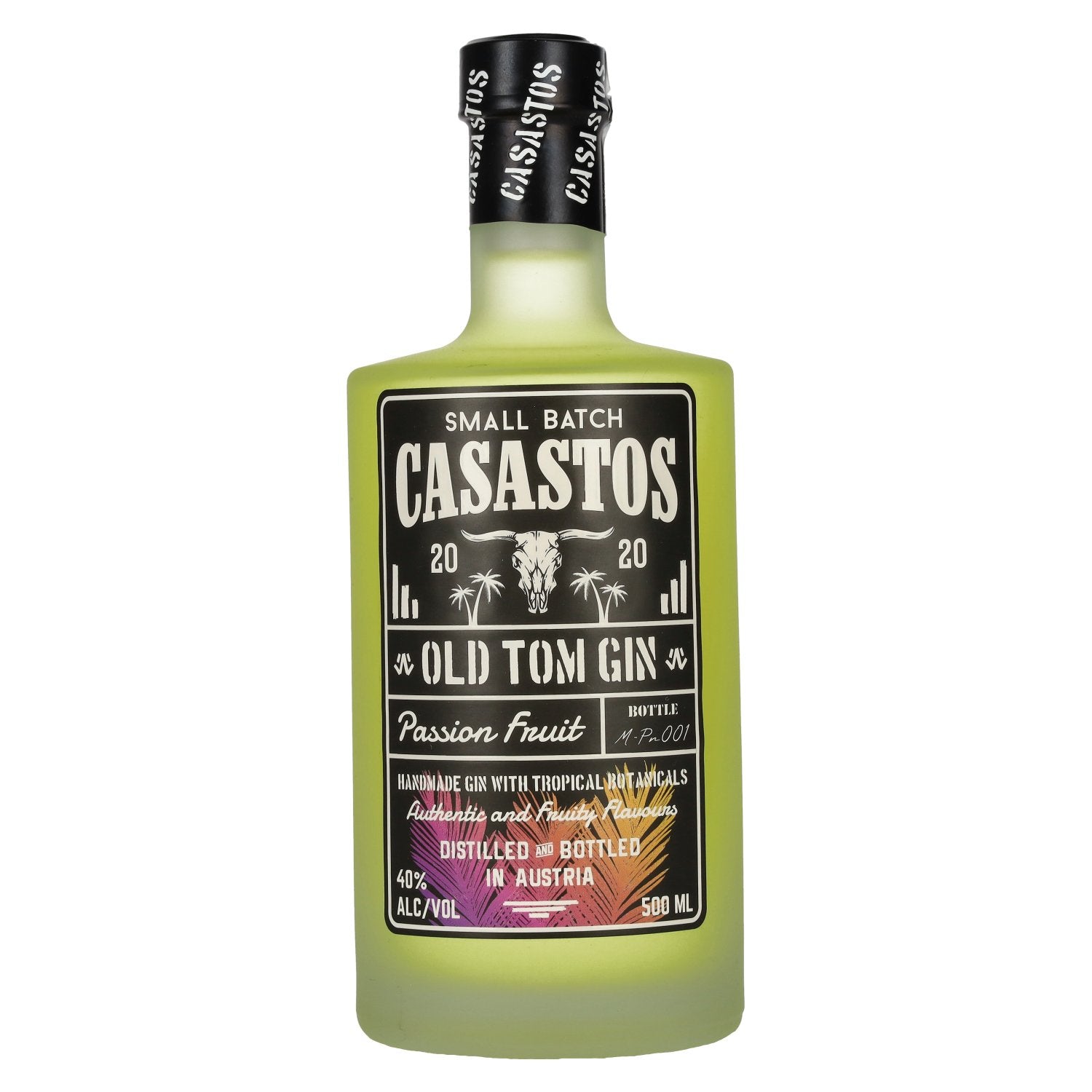 CASASTOS Old Tom Gin Small Batch Passion Fruit 40% Vol. 0.5l