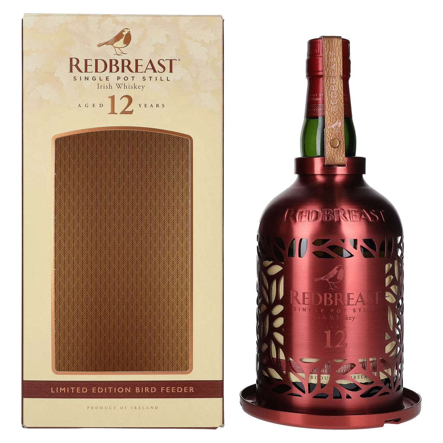 Redbreast 12 Years Old Limited White Edition Bird Feeder 2022 40% Vol. 0,7l in Geschenkbox
