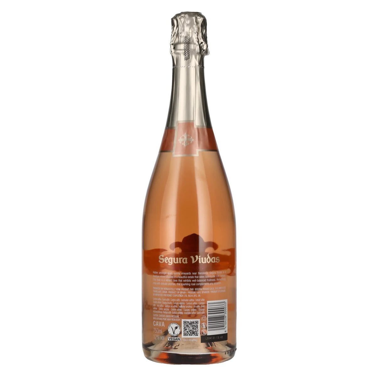 Segura Viudas CAVA Rosé 12% Vol. 0,75l