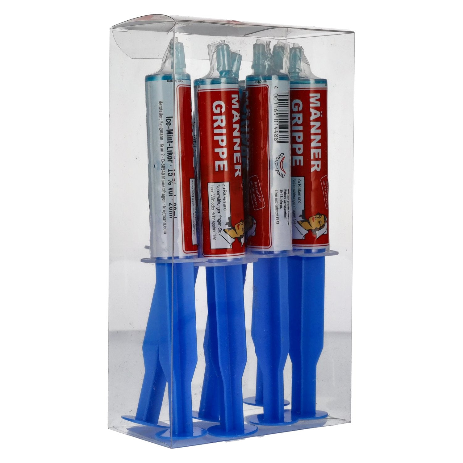 Krugmann MAN FLU Syringe Ice Mint Liqueur 15% Vol. 7x0.02l PET