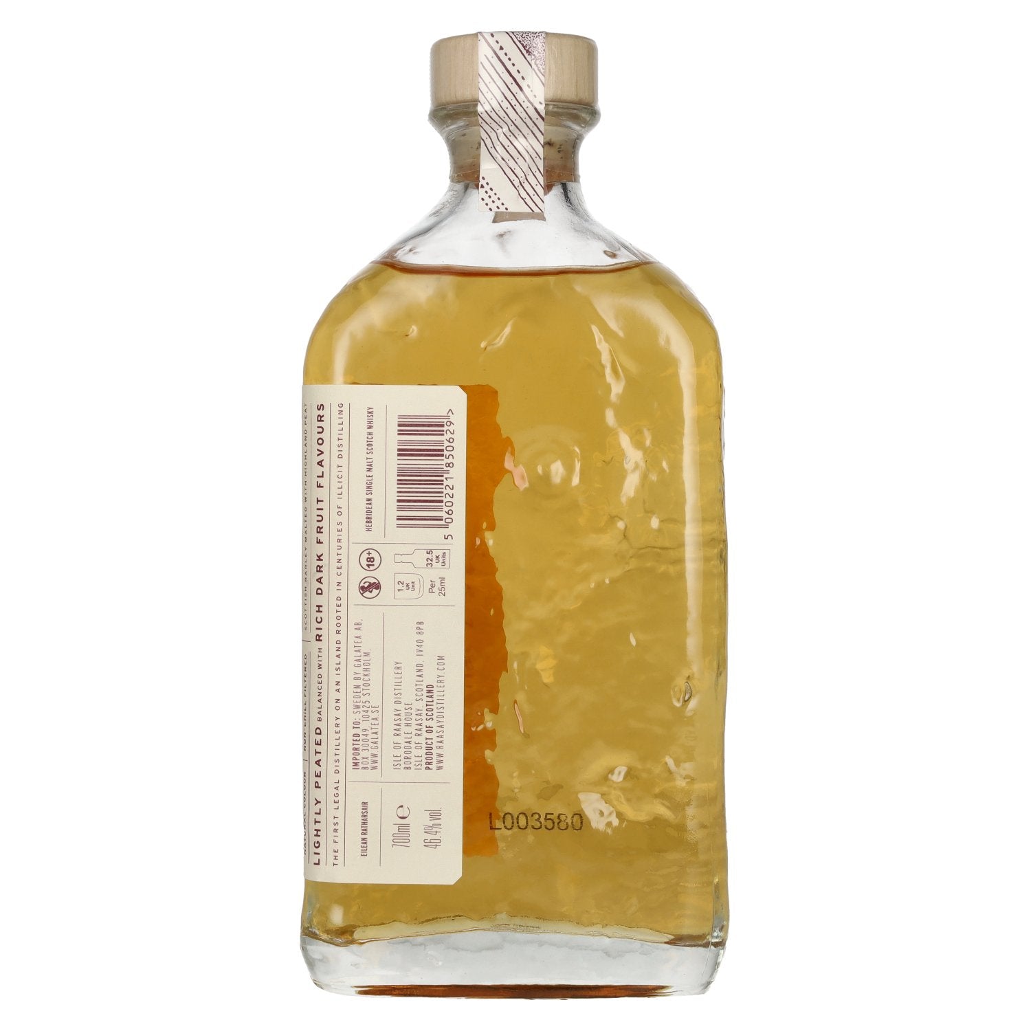 Isle of RAASAY Hebridean Single Malt R-01.4.2 46,4% Vol. 0,7l