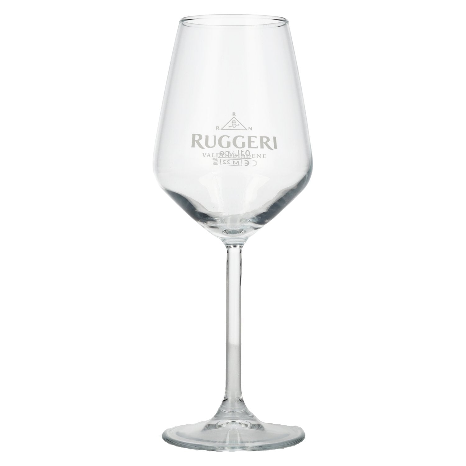Ruggeri Argeo Prosecco Stielglas mit Eichung
