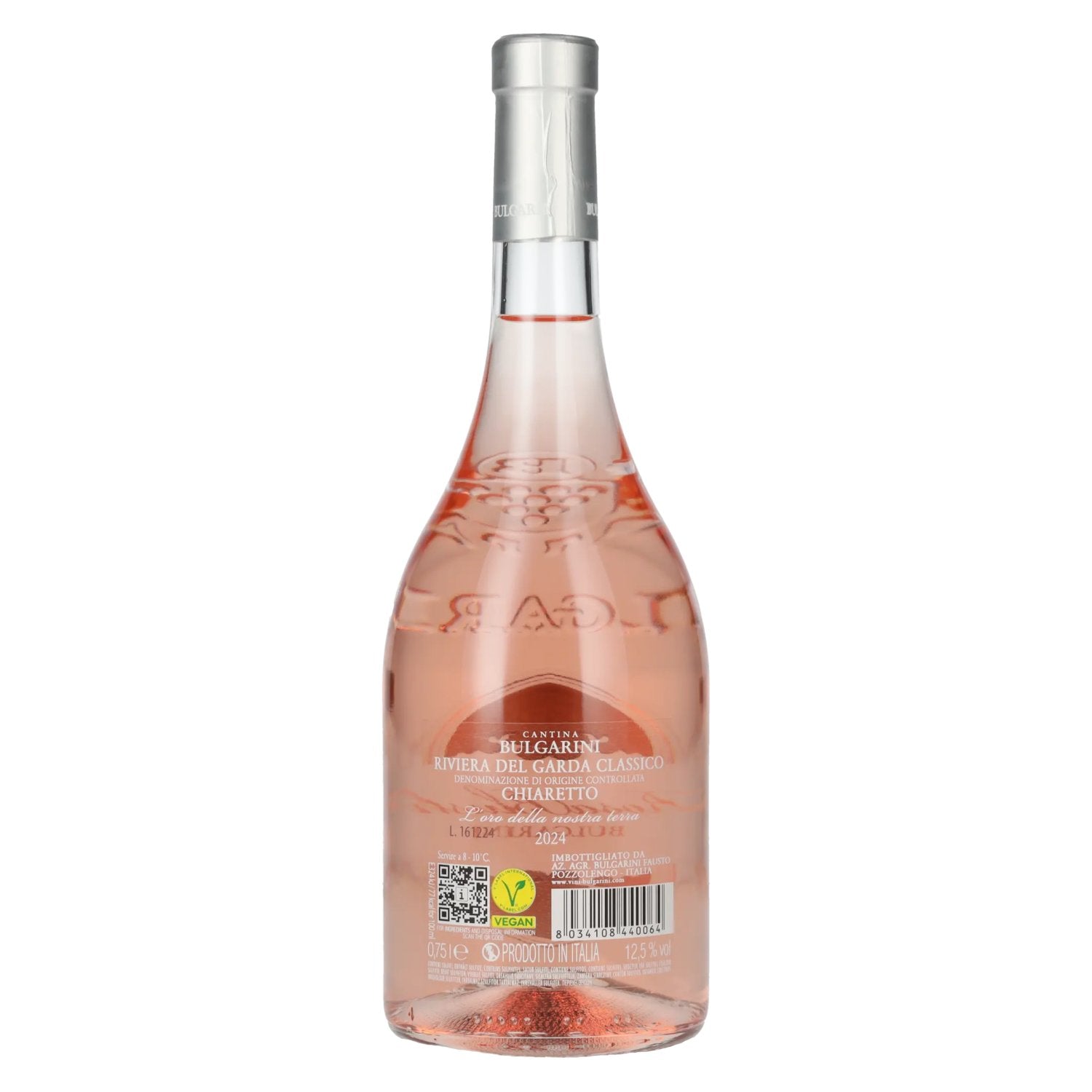 Bulgarini Rosa Blush Chiaretto Riviera del Garda Classico DOC 2024 12.5% Vol. 0.75l