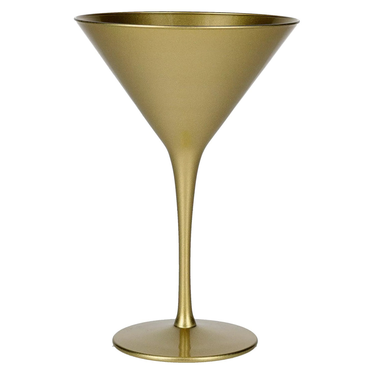 Stölzle Lausitz Elements Gold Martini Glass without Calibration Mark
