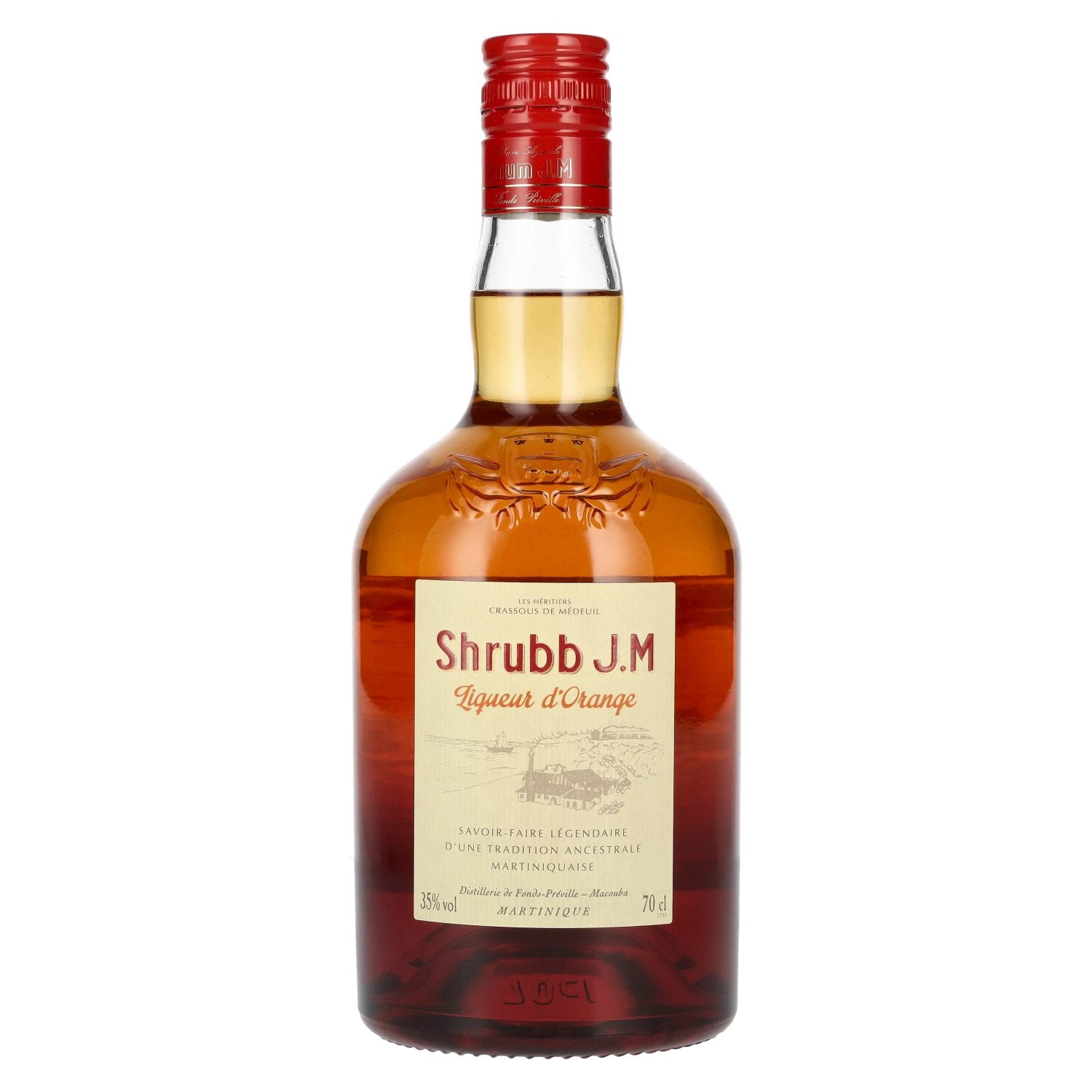 Rhum J.M Shrubb Orange Liqueur 35% Vol. 0.7l