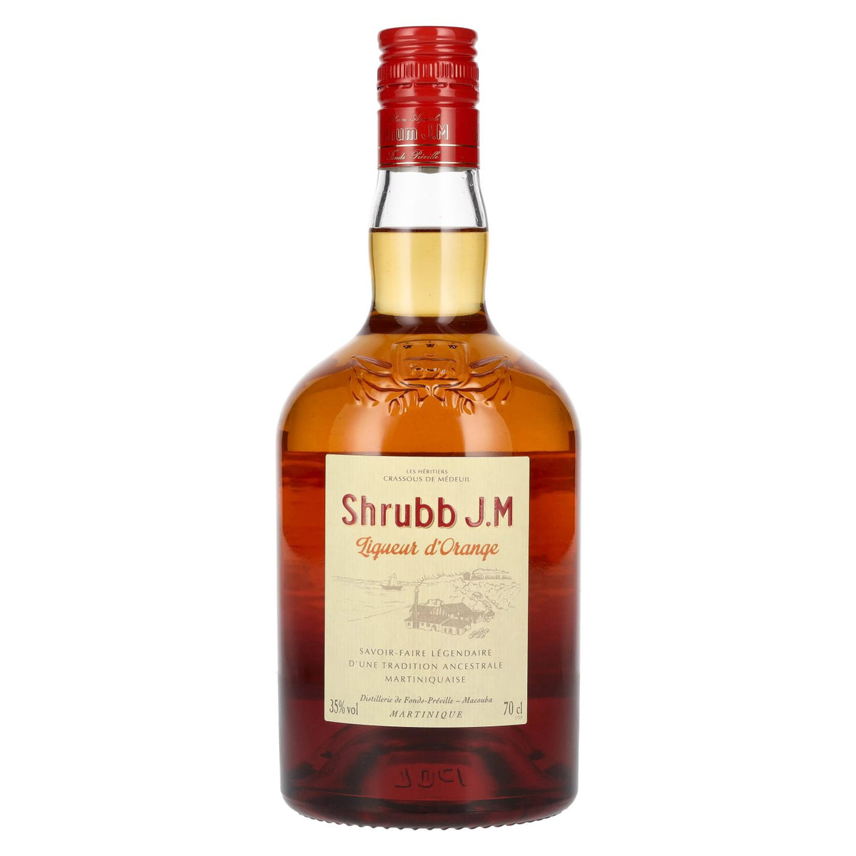 Rhum J.M Shrubb Orange Liqueur 35% Vol. 0.7l
