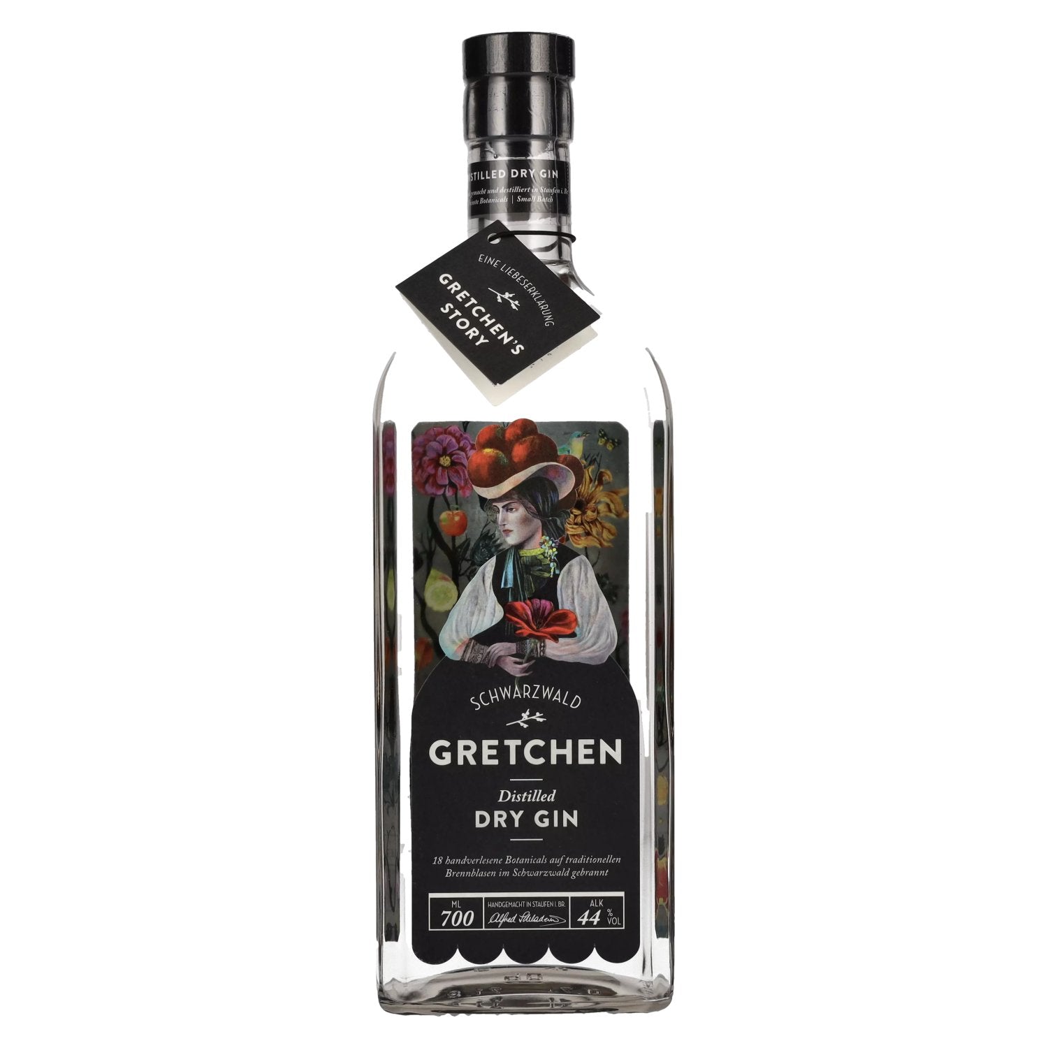 Gretchen Black Forest Distilled Dry Gin 44% Vol. 0.7l