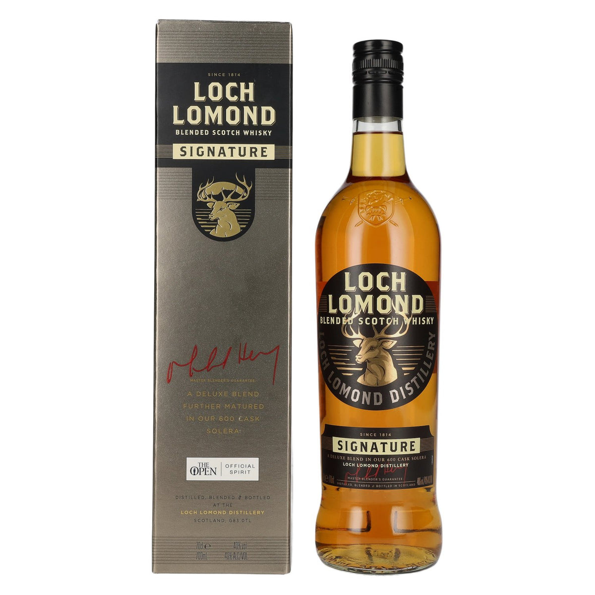 Loch Lomond SIGNATURE Blended Scotch Whisky 40% Vol. 0,7l in Geschenkbox