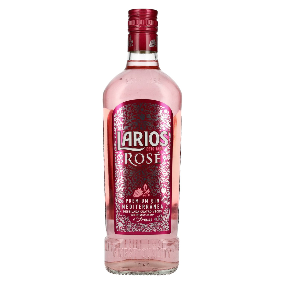 Larios ROSÉ Premium Mediterranean Gin 37.5% Vol. 0.7l
