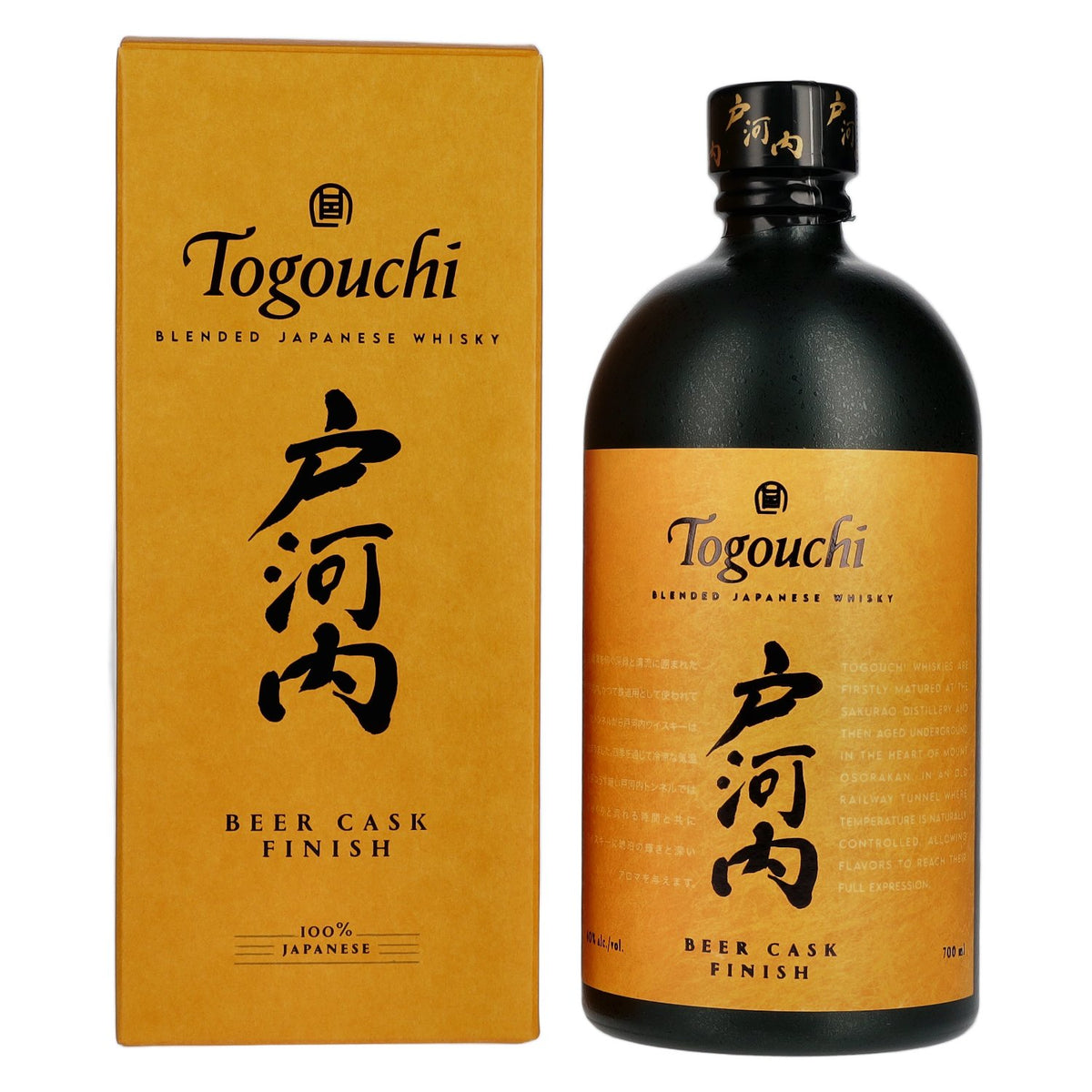 Togouchi Japanese Blended Whisky Beer Cask Finish 40% Vol. 0.7l in Gift Box