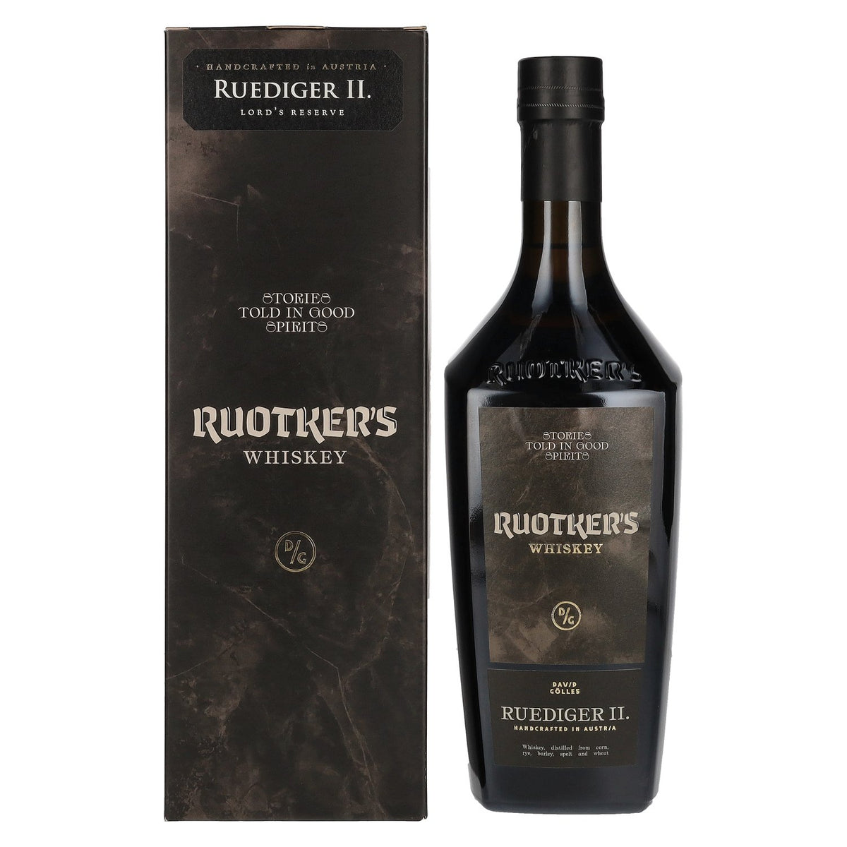 Ruotker's RUEDIGER II. Whiskey 43.3% Vol. 0.7l in gift box