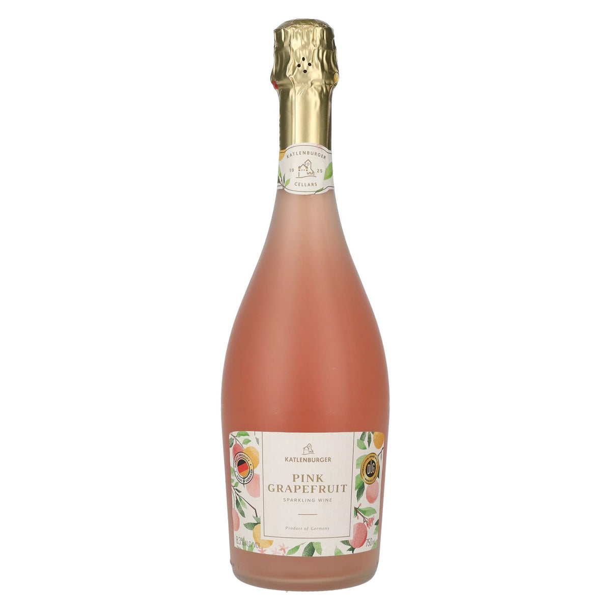 Katlenburger Sparkling Wine Pink Grapefruit 8.3% ABV 0.75l