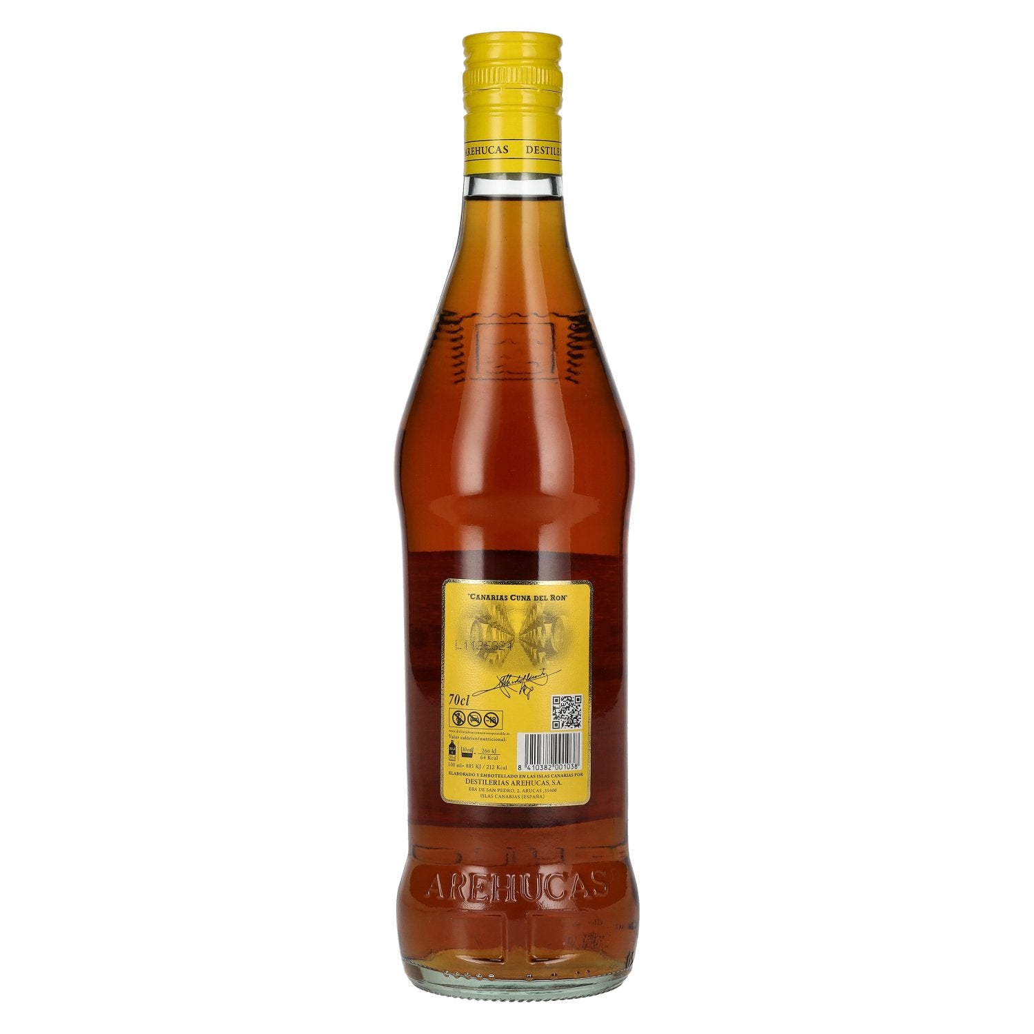 Ron Arehucas Carta Oro 37,5% Vol. 0,7l