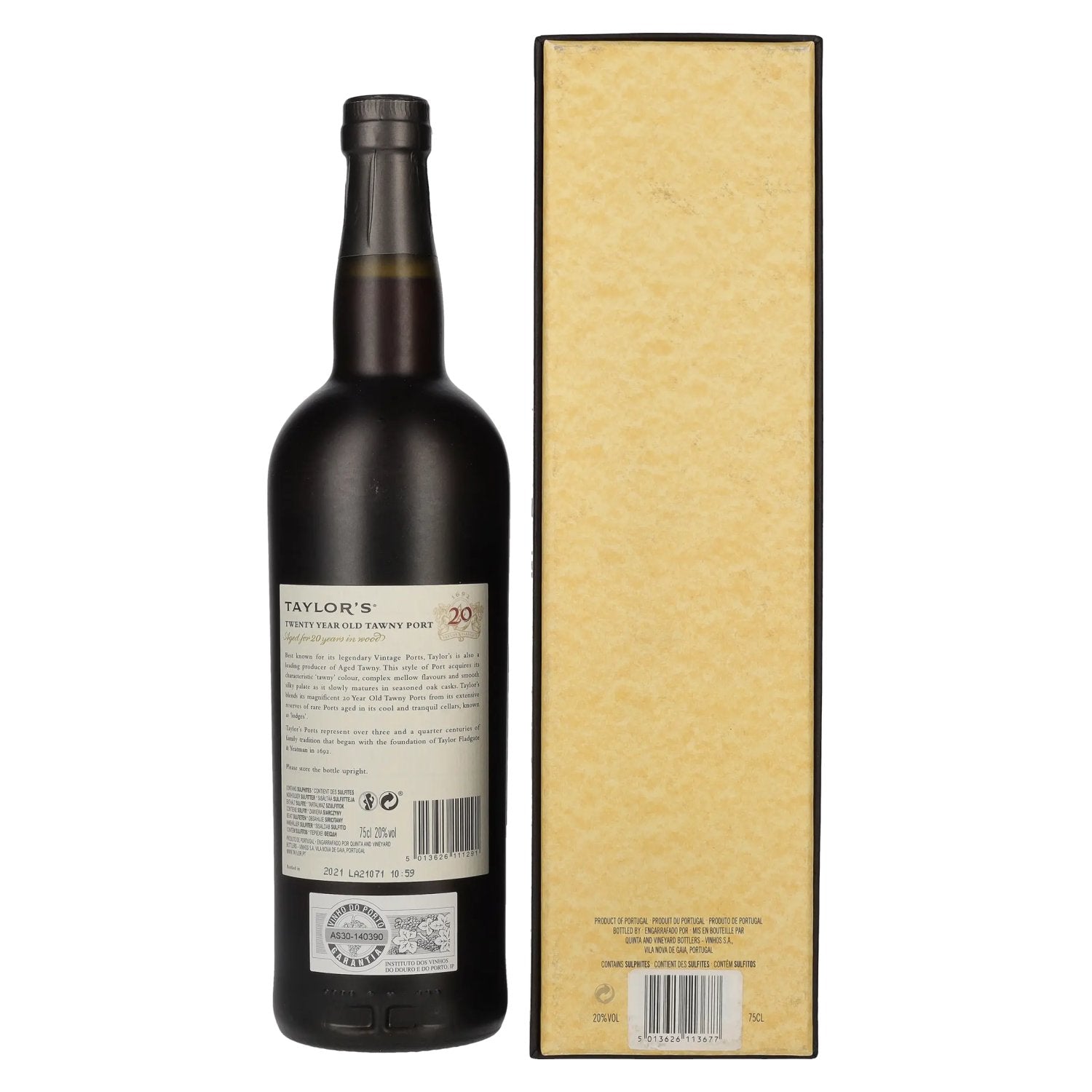 Taylor's 20 Years Old Tawny Port 20% Vol. 0,75l in Geschenkbox