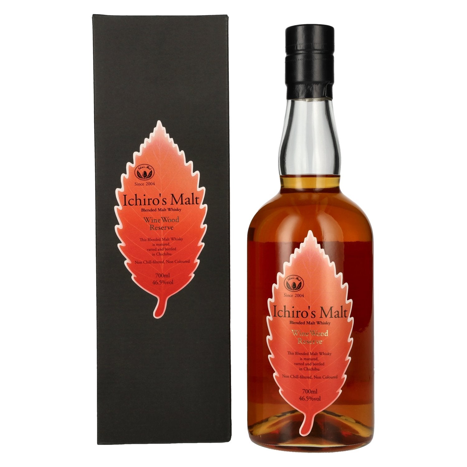Chichibu Ichiro's Malt Wine Wood Reserve Blended Malt Whisky 46.5% Vol. 0.7L in gift box