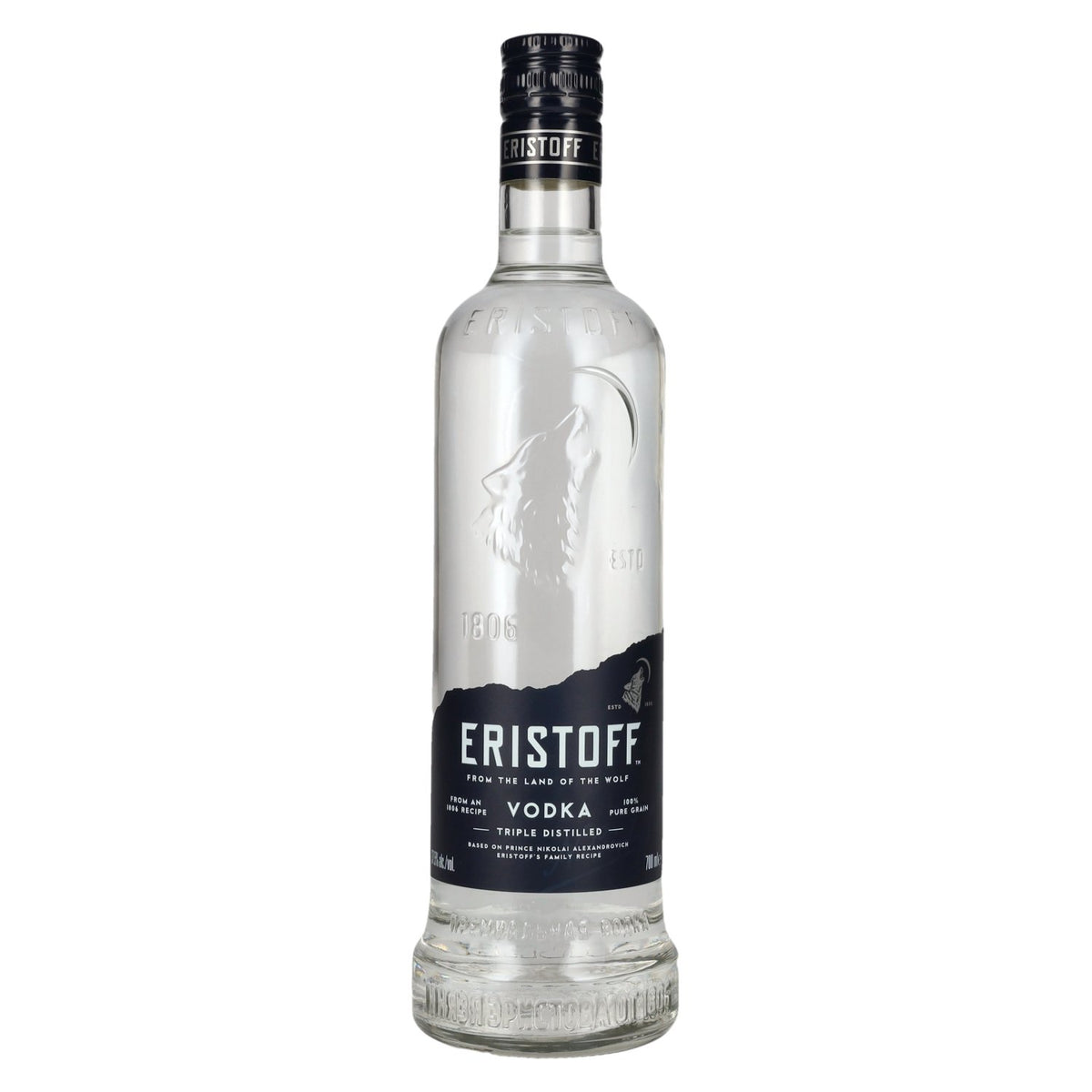 Eristoff Premium Vodka 37.5% ABV 0.7l