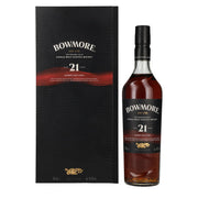 Bowmore 21 Years Old Sherry Oak Cask Islay Single Malt 46.8% ABV 0.7l in a gift box