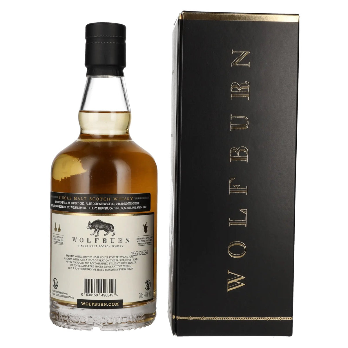 Wolfburn NORTHLAND First General Release 46% ABV 0.7l in a gift box