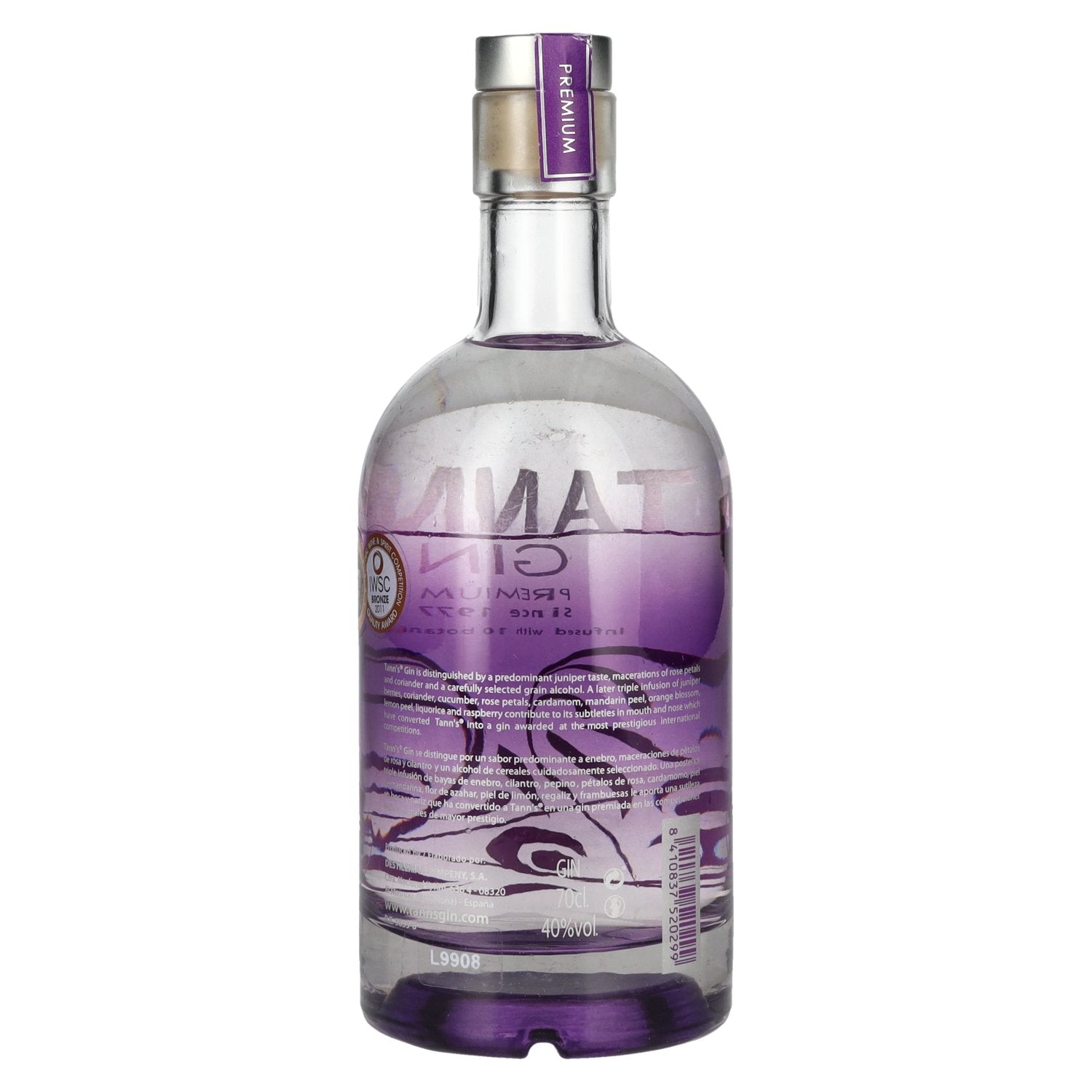 Tann's Premium Gin 40% Vol. 0.7l